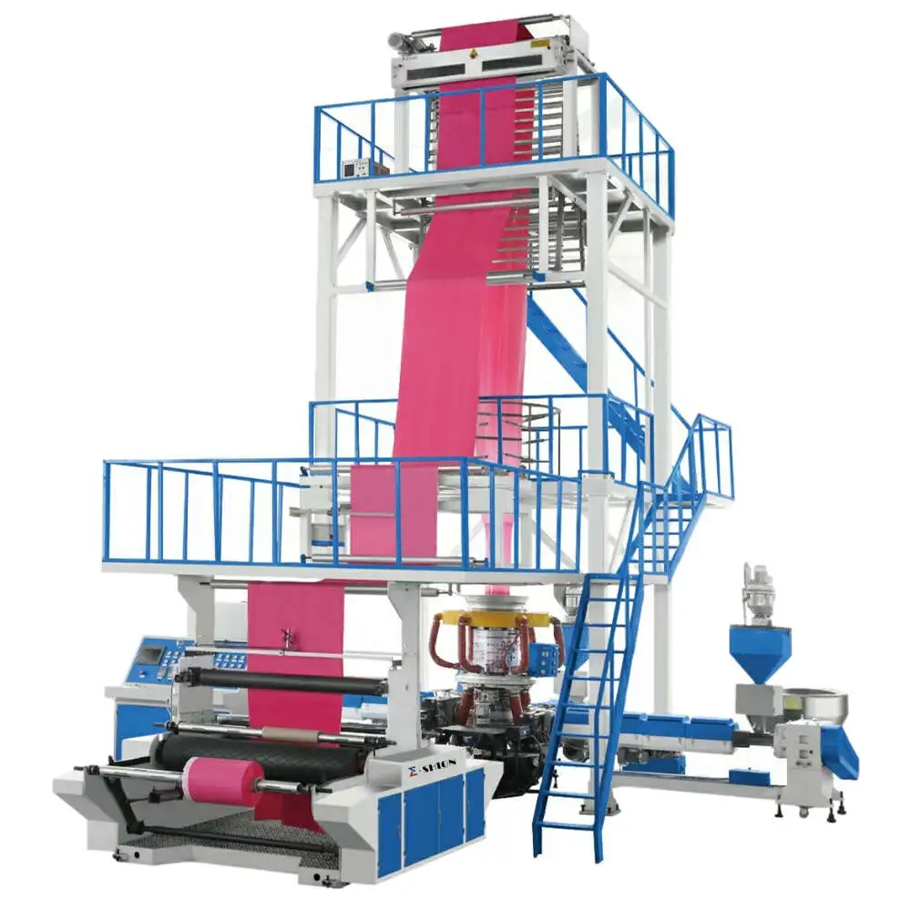 Three Layers Co-extrusion Film Blowing Machine