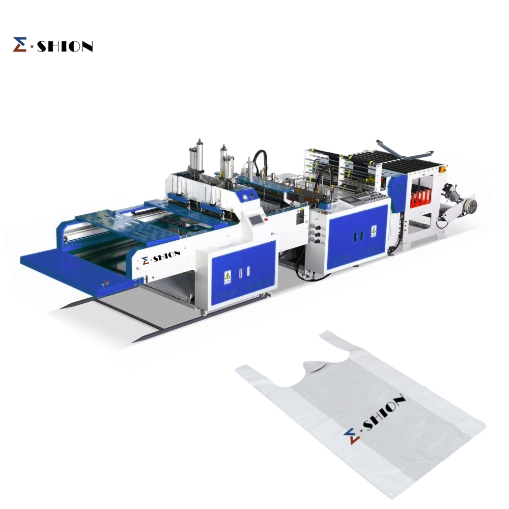 Automatic T-Shirt Bag Making Machine