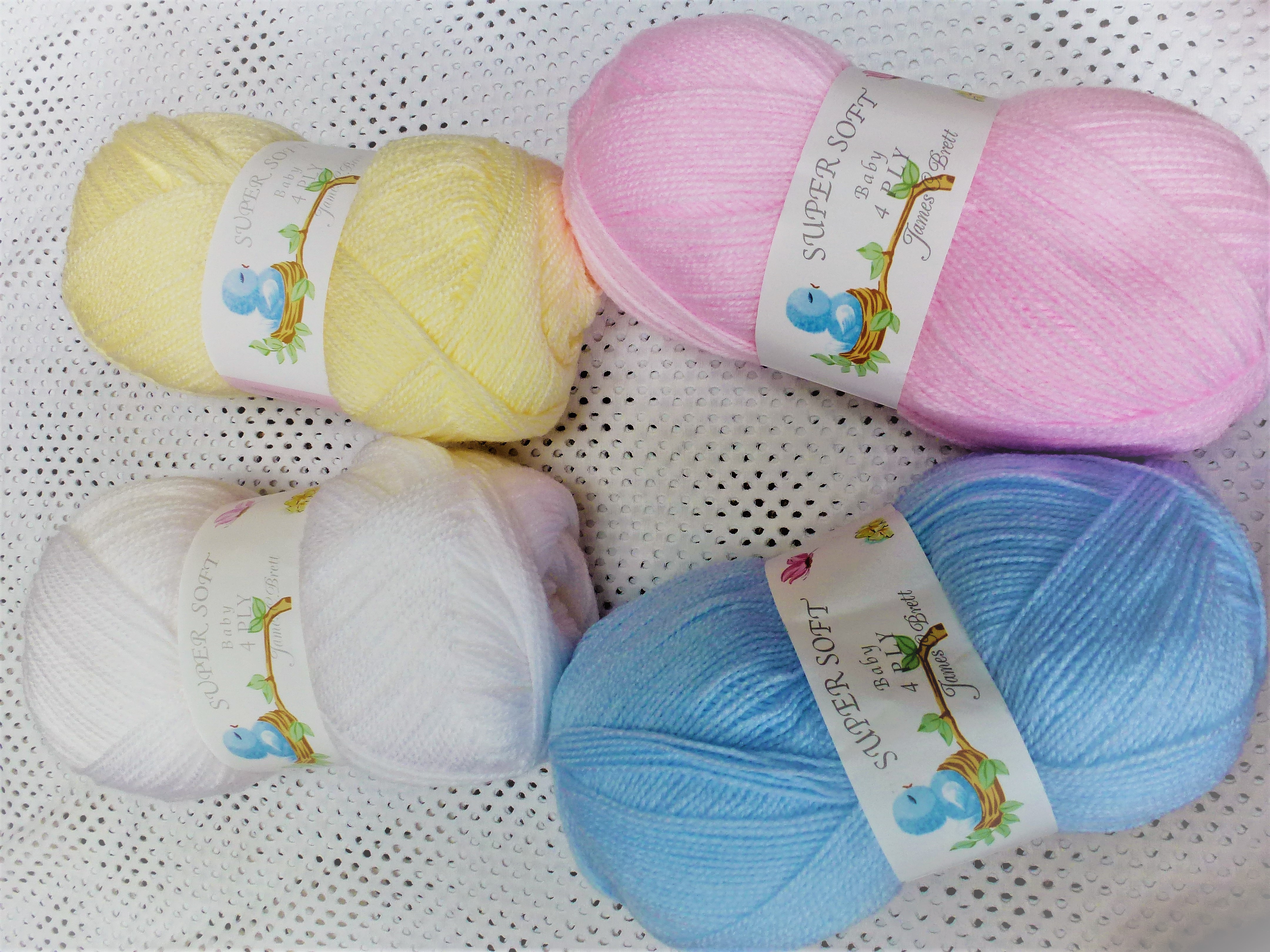 James Brett Super Soft Baby 4 ply