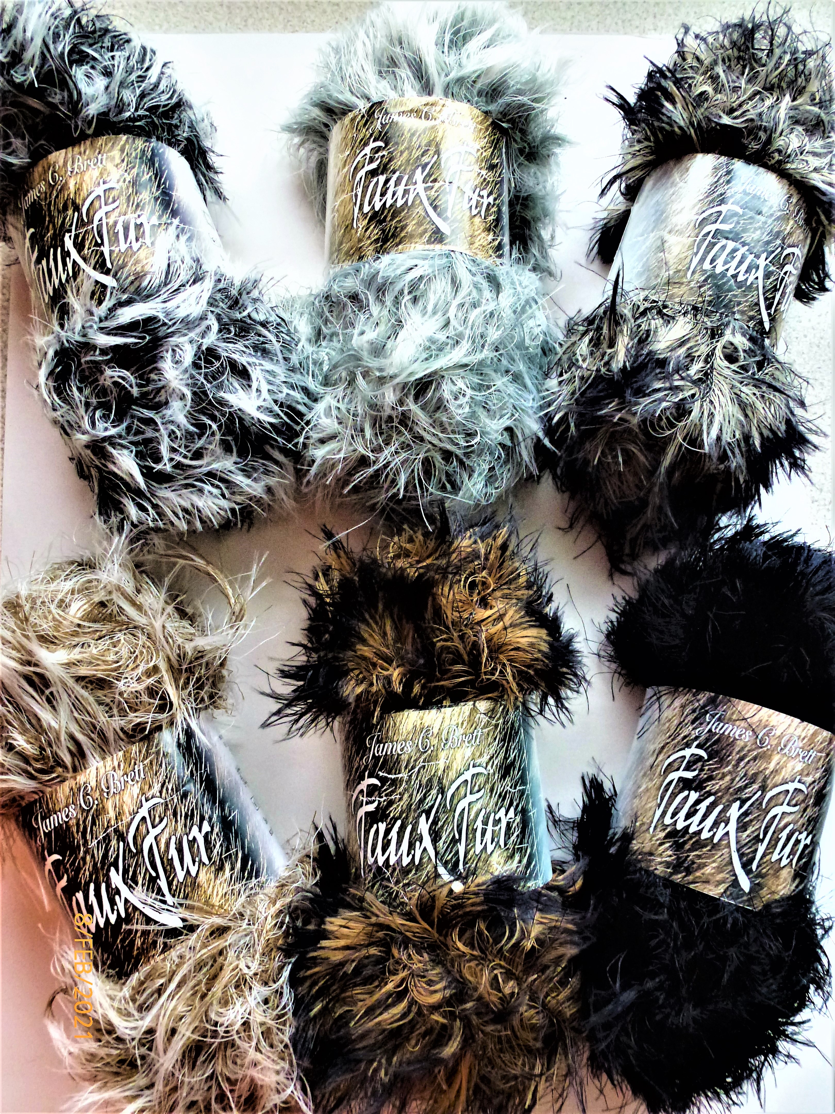 James Brett Faux Fur CHUNKY 