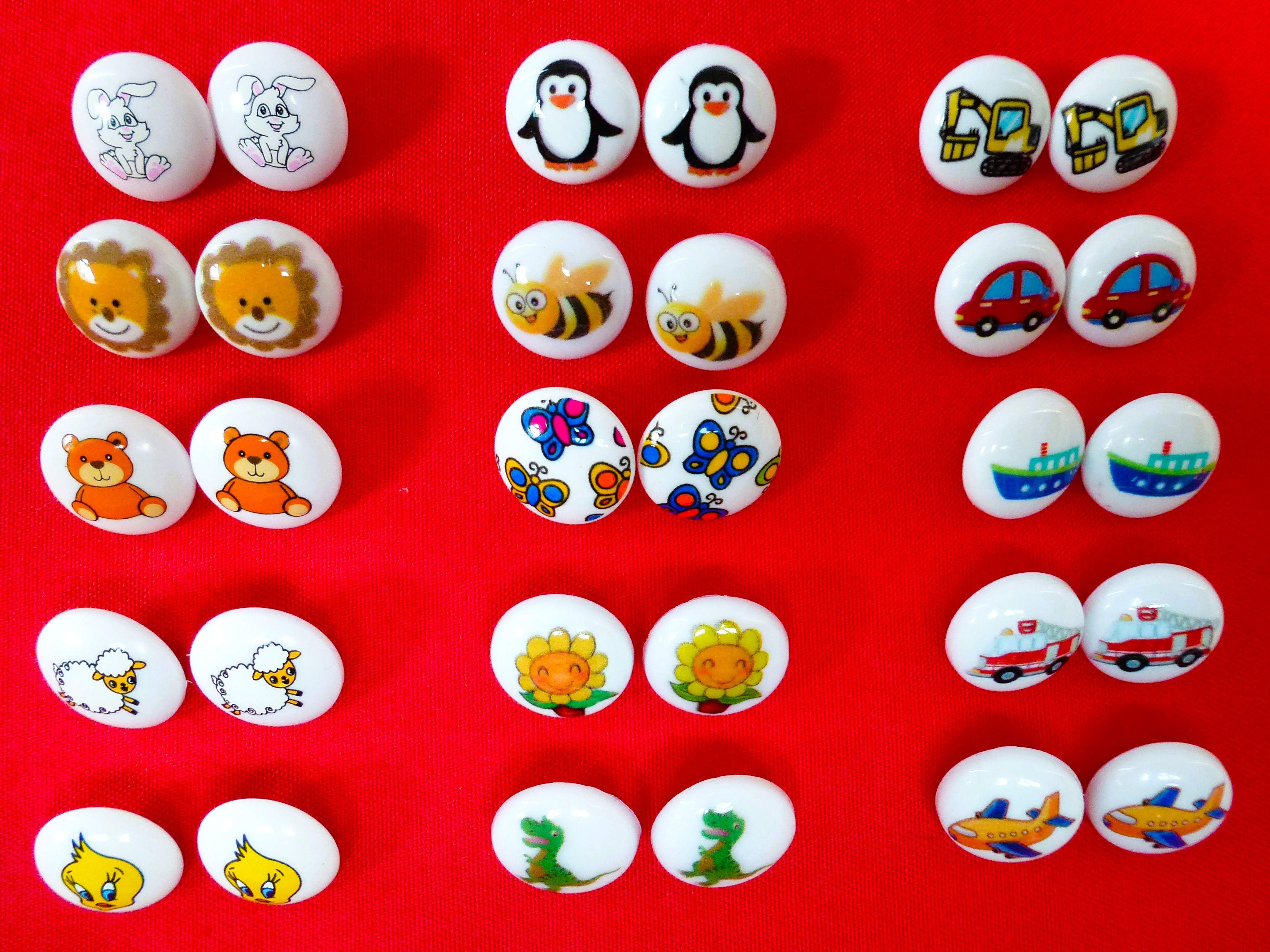 PICTURE Buttons 15mm
