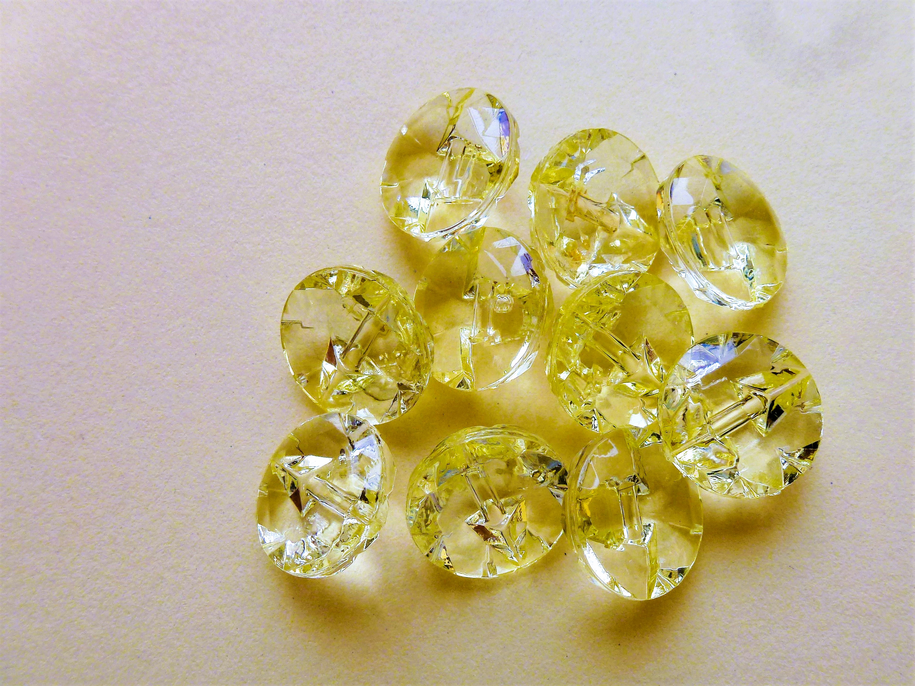 CRYSTAL Buttons 13mm & 15mm