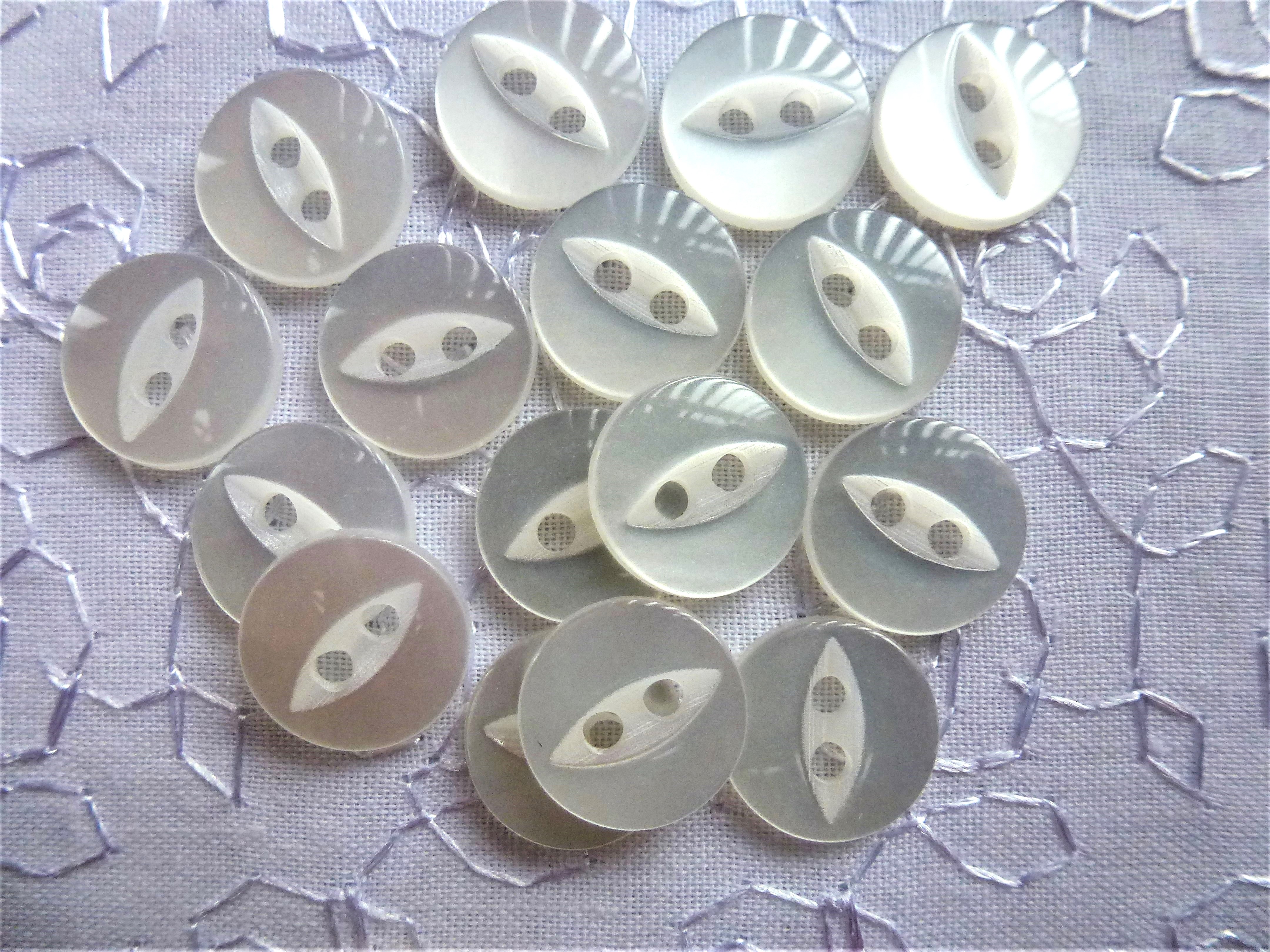 FISHEYE Buttons 11.5mm / 18L