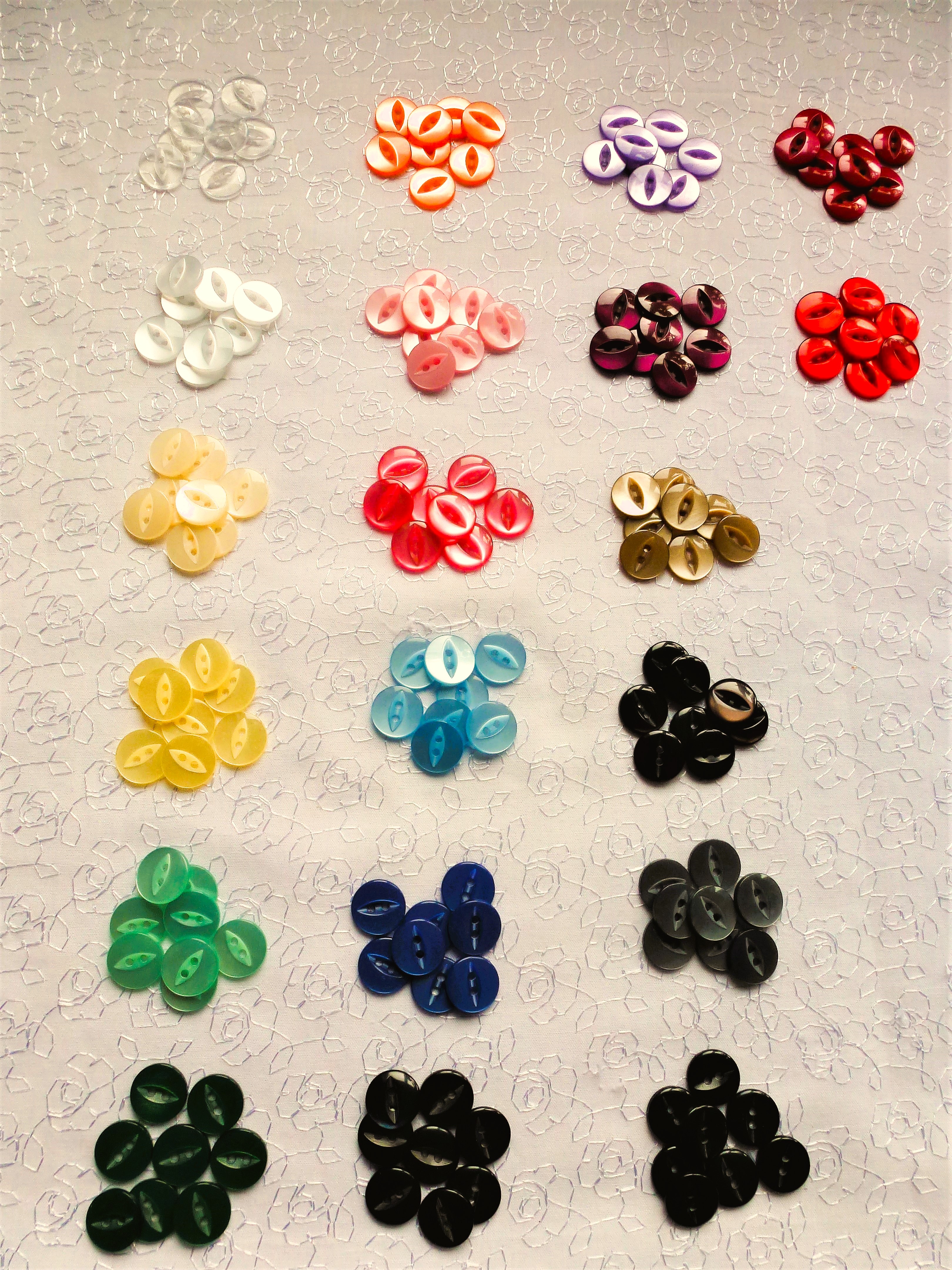 FISHEYE Buttons 14mm / 22L