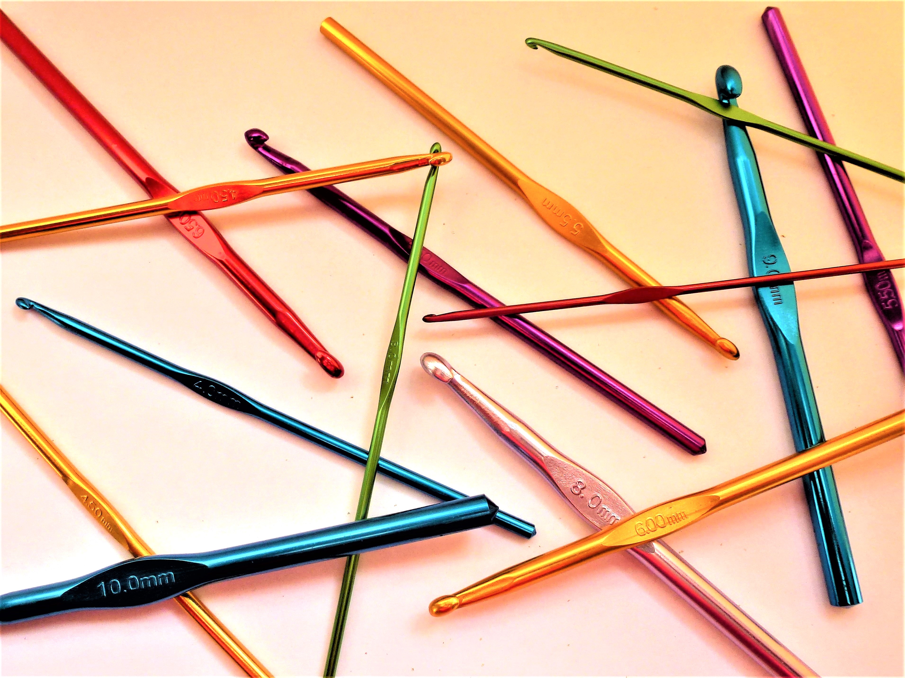 ALUMINIUM - Single Crochet Hooks 