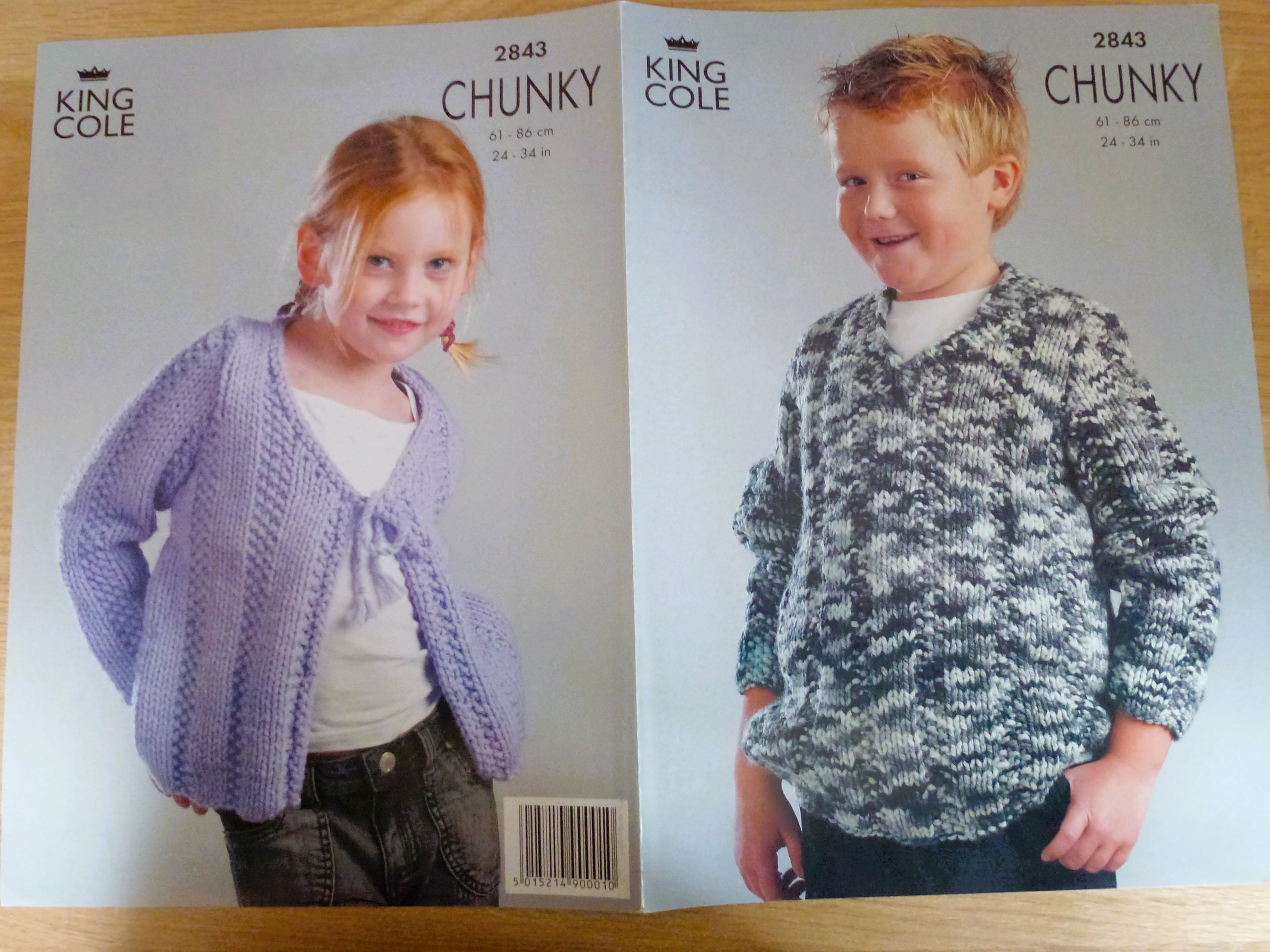 King Cole CHUNKY Baby/Child Knitting Patterns