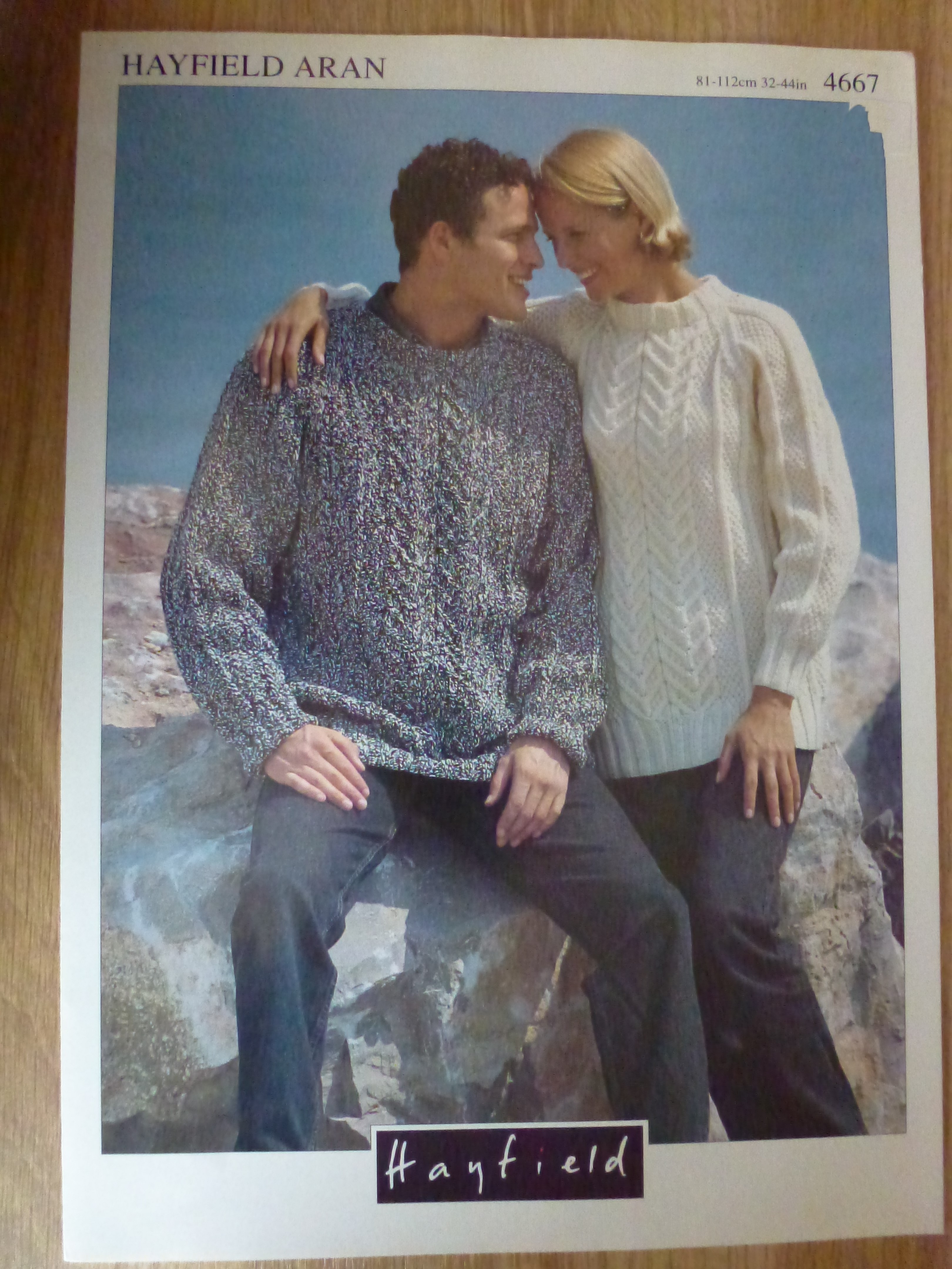 Sirdar & Hayfield ARAN Adult Knitting Patterns
