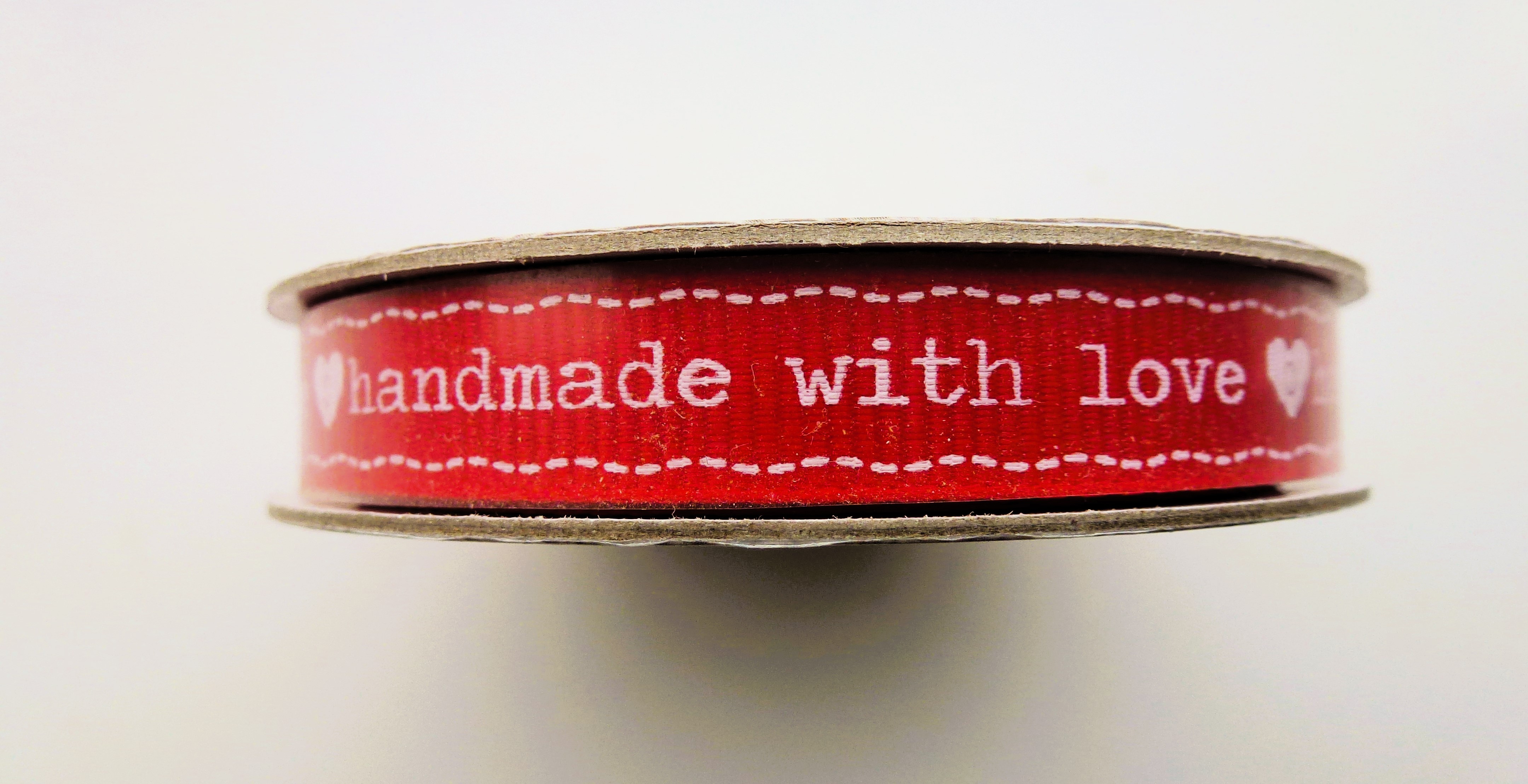 RIBBONS - Handmade With Love & Hearts Ribbons