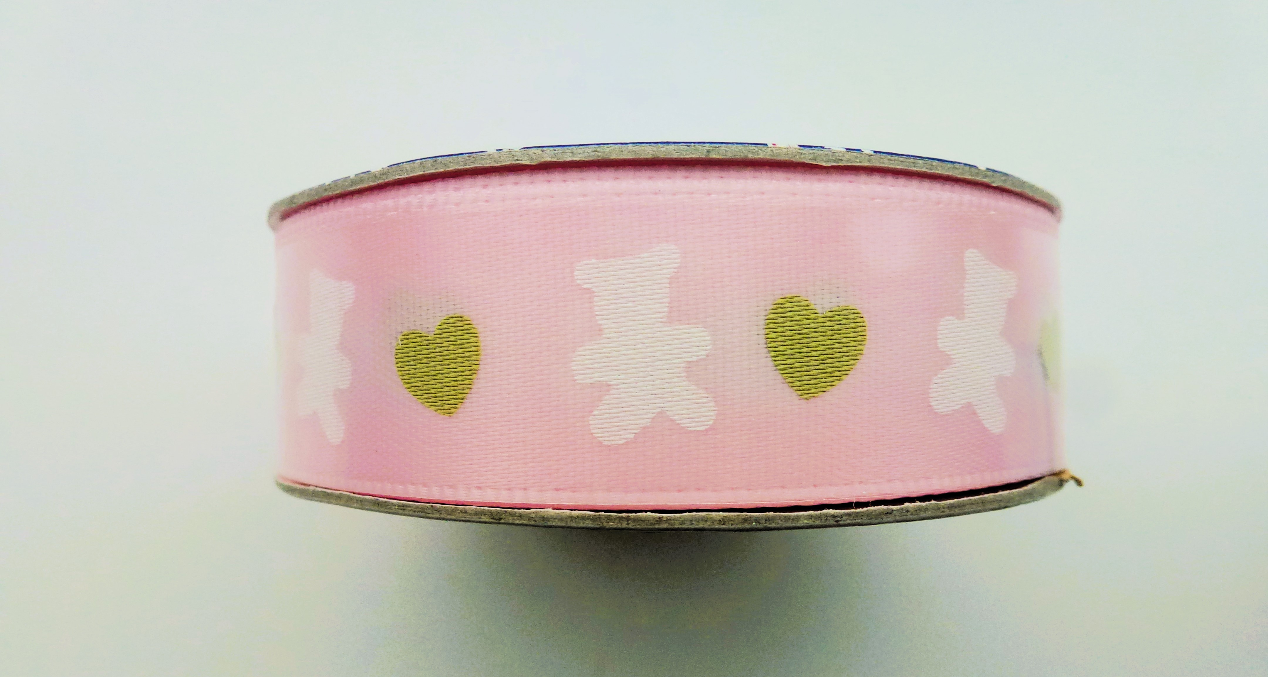 RIBBONS - Teddy / Hearts Ribbons