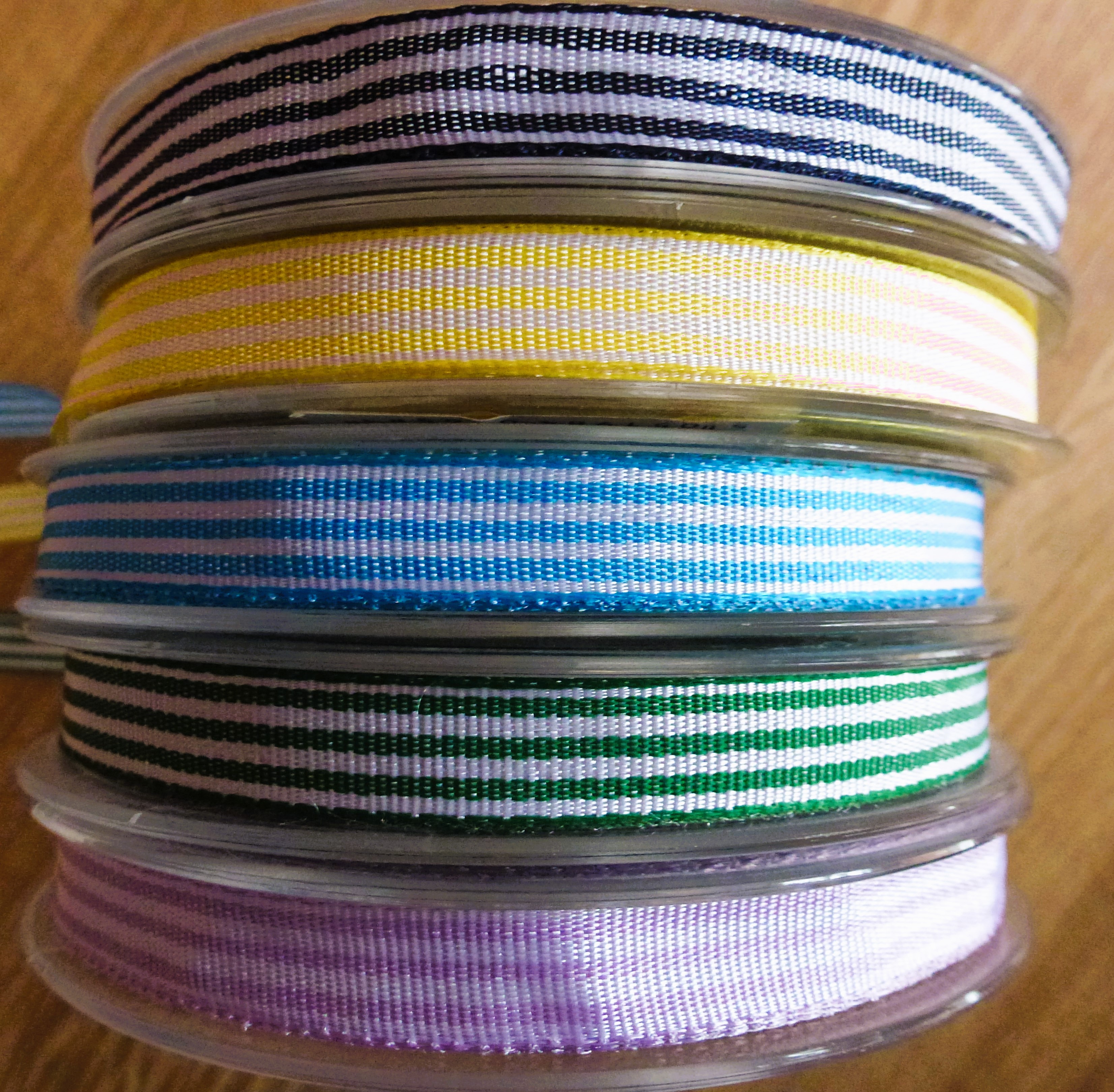 RIBBONS - Stripe Design Ribbons