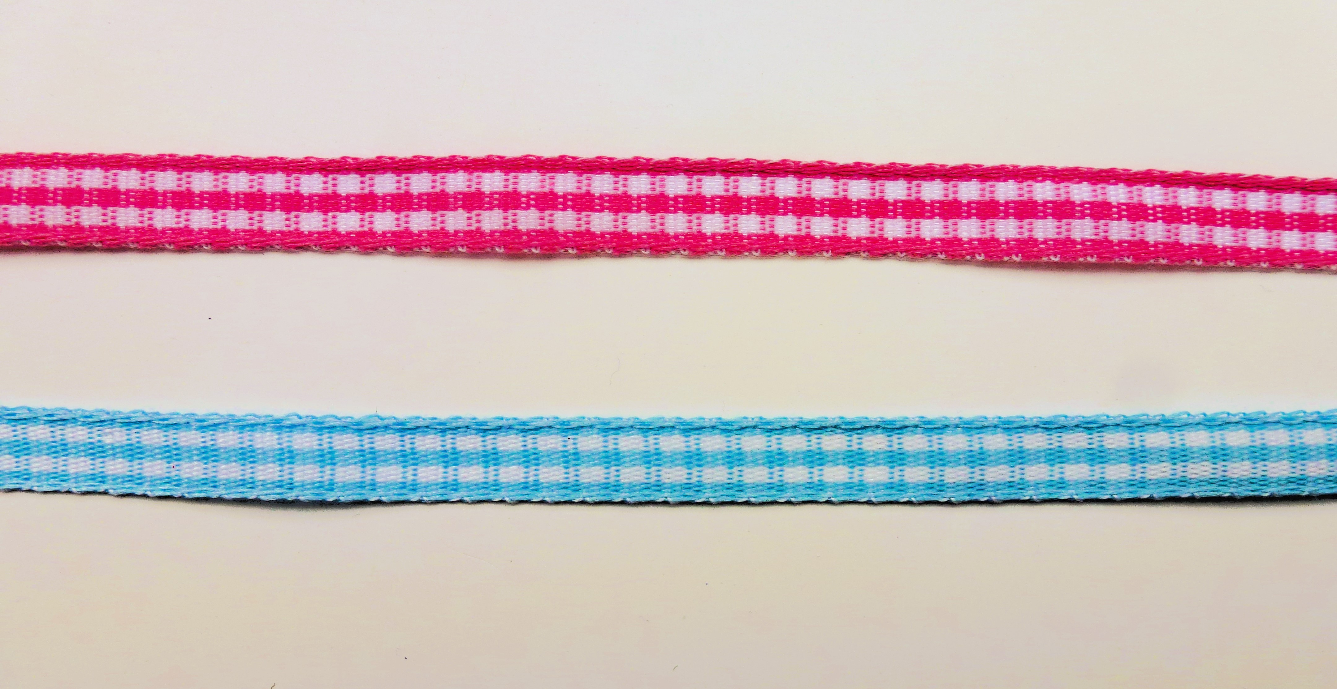RIBBONS - Gingham Check Design Ribbons