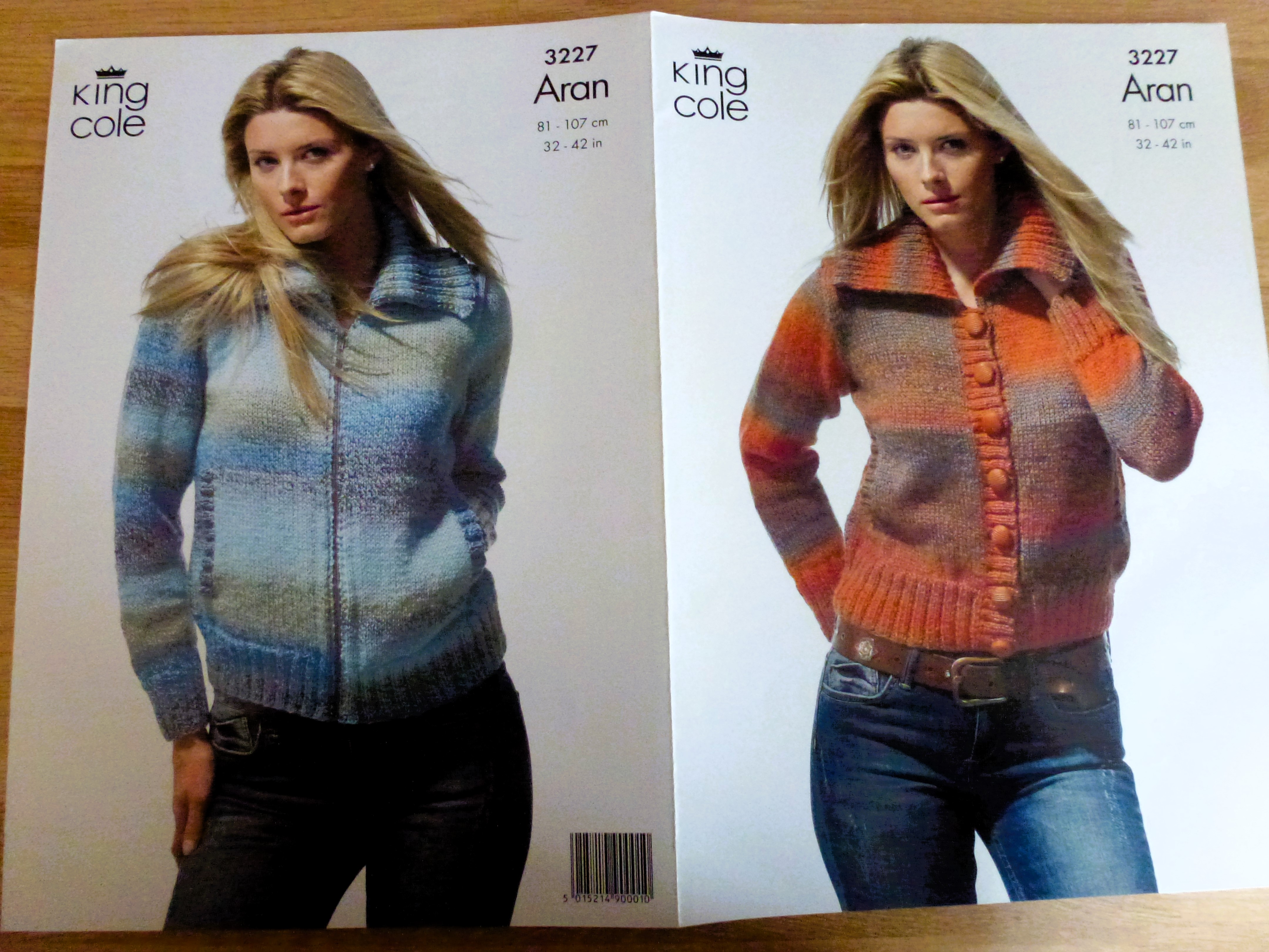 King Cole ARAN Adult Knitting Patterns