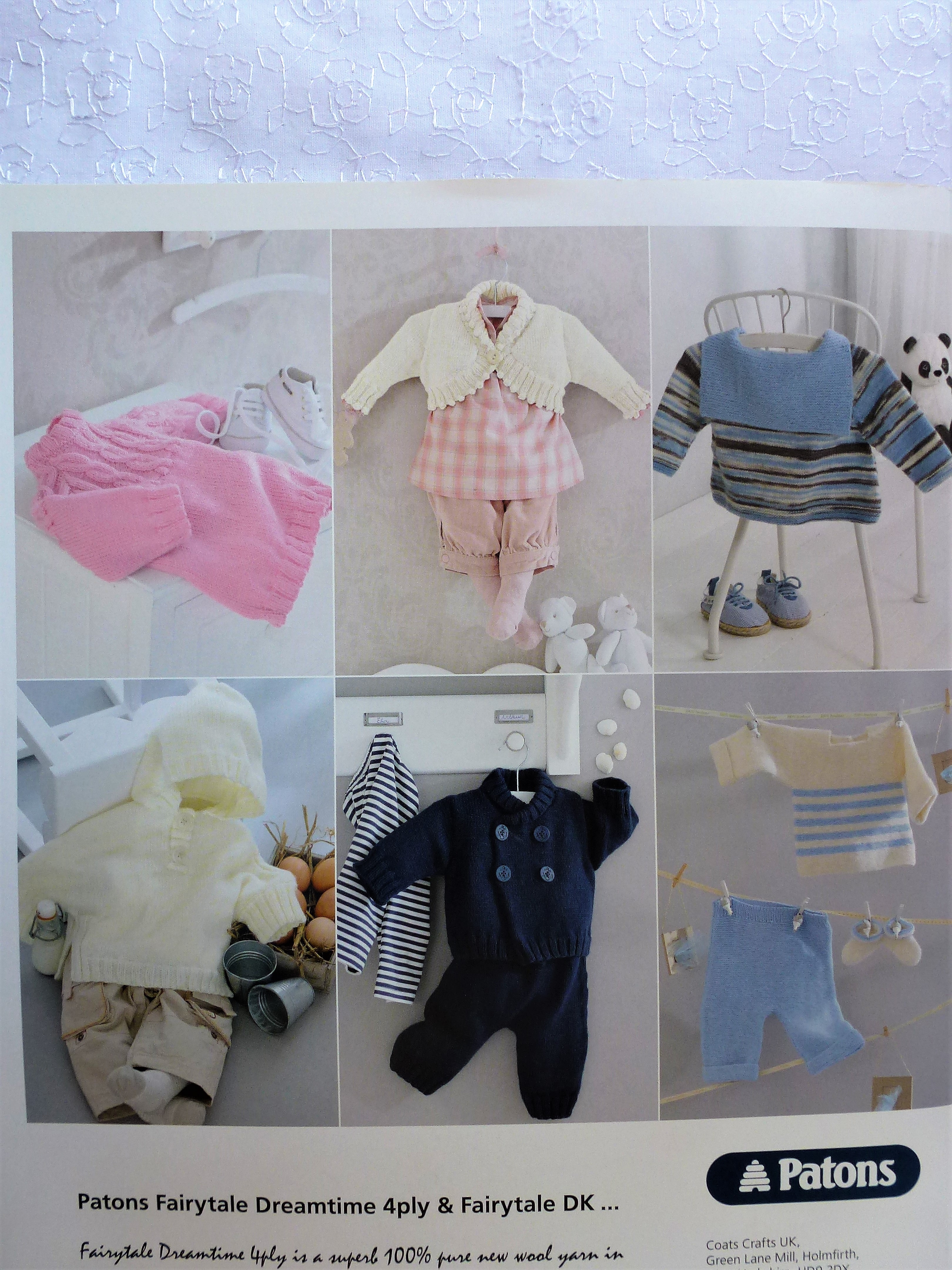 BOOK - Patons 3791 in 4 ply & DK