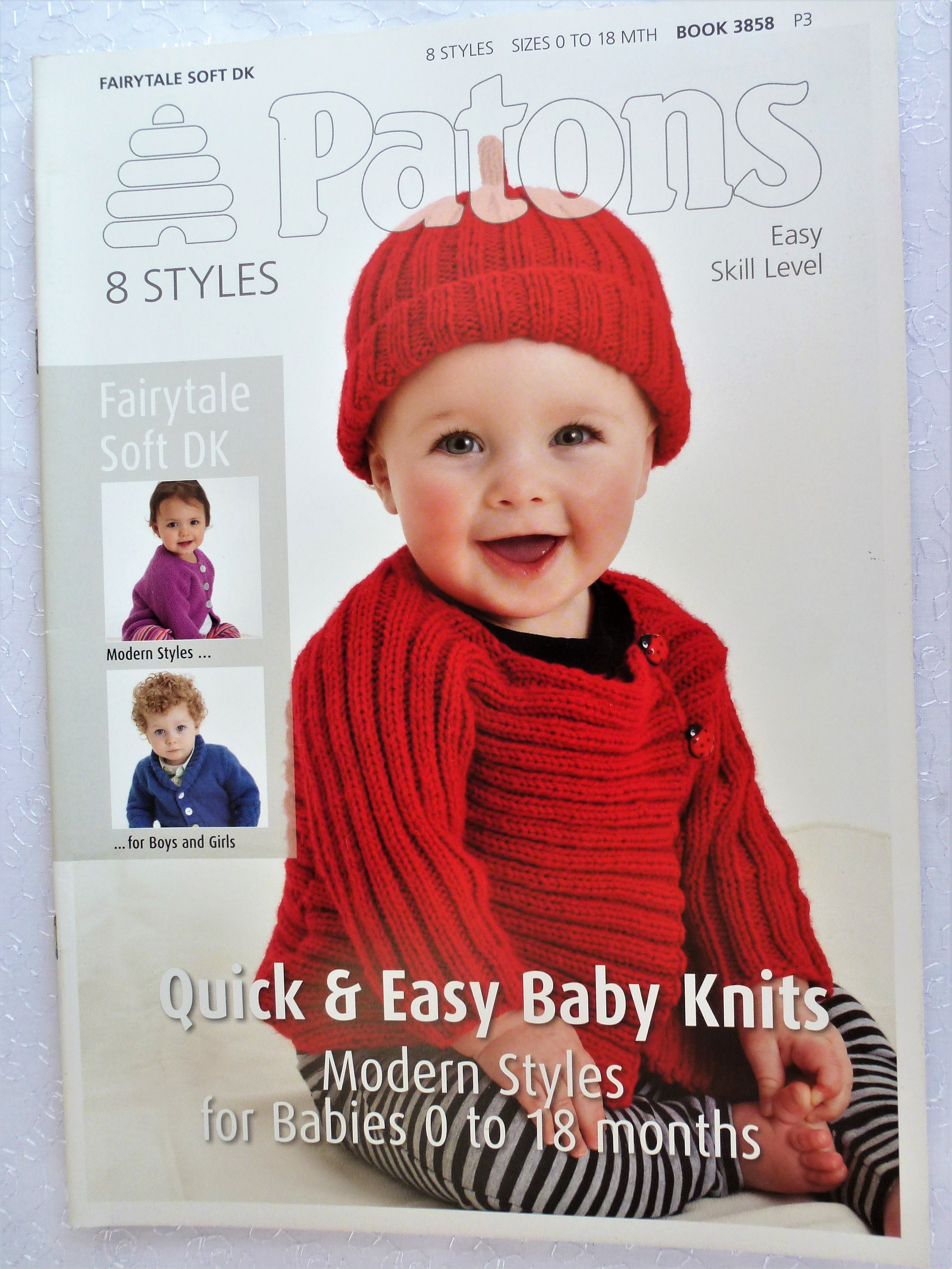 BOOK - Patons 3858 in DK