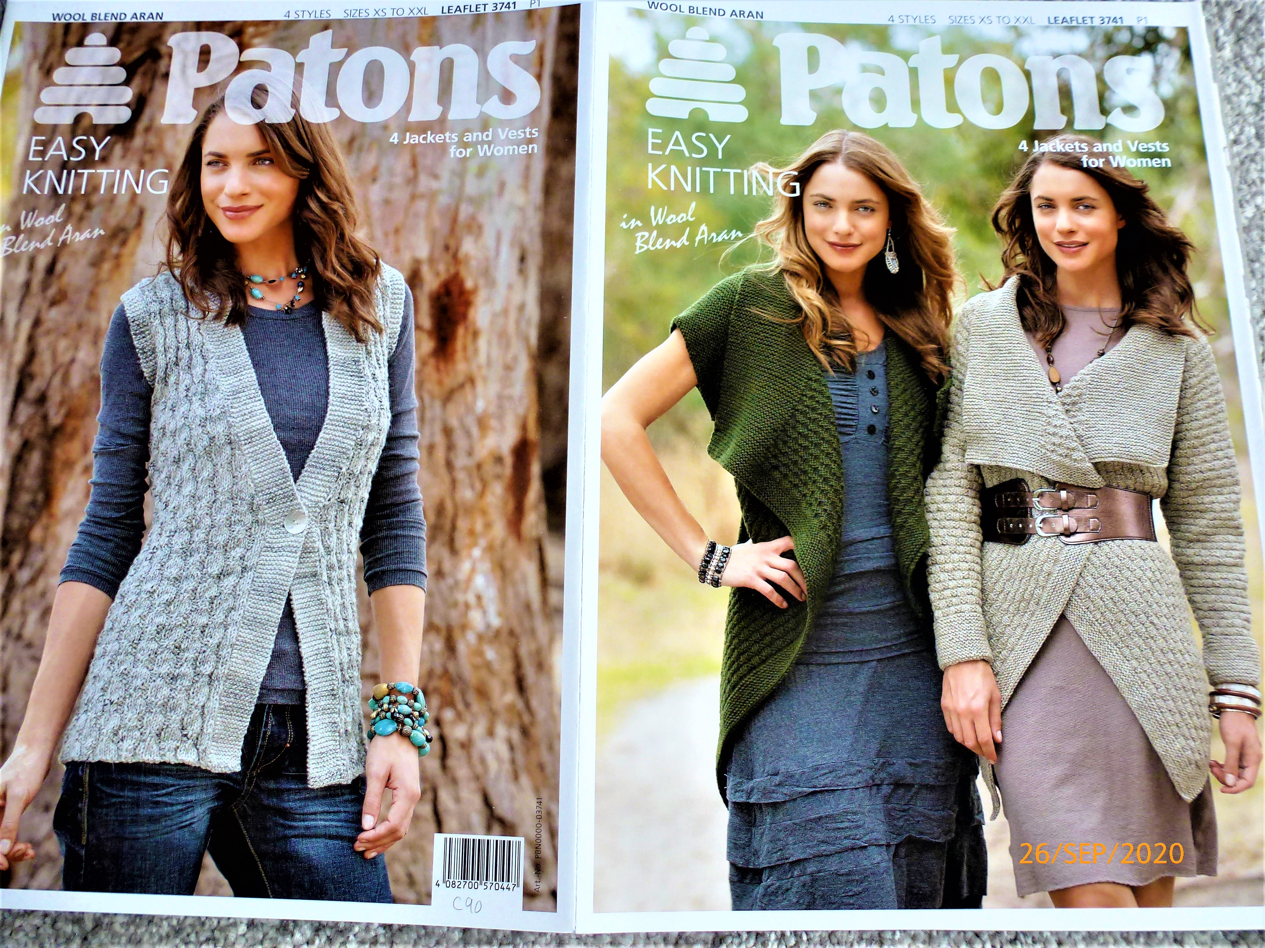 BOOKLET - Patons 3741 in ARAN