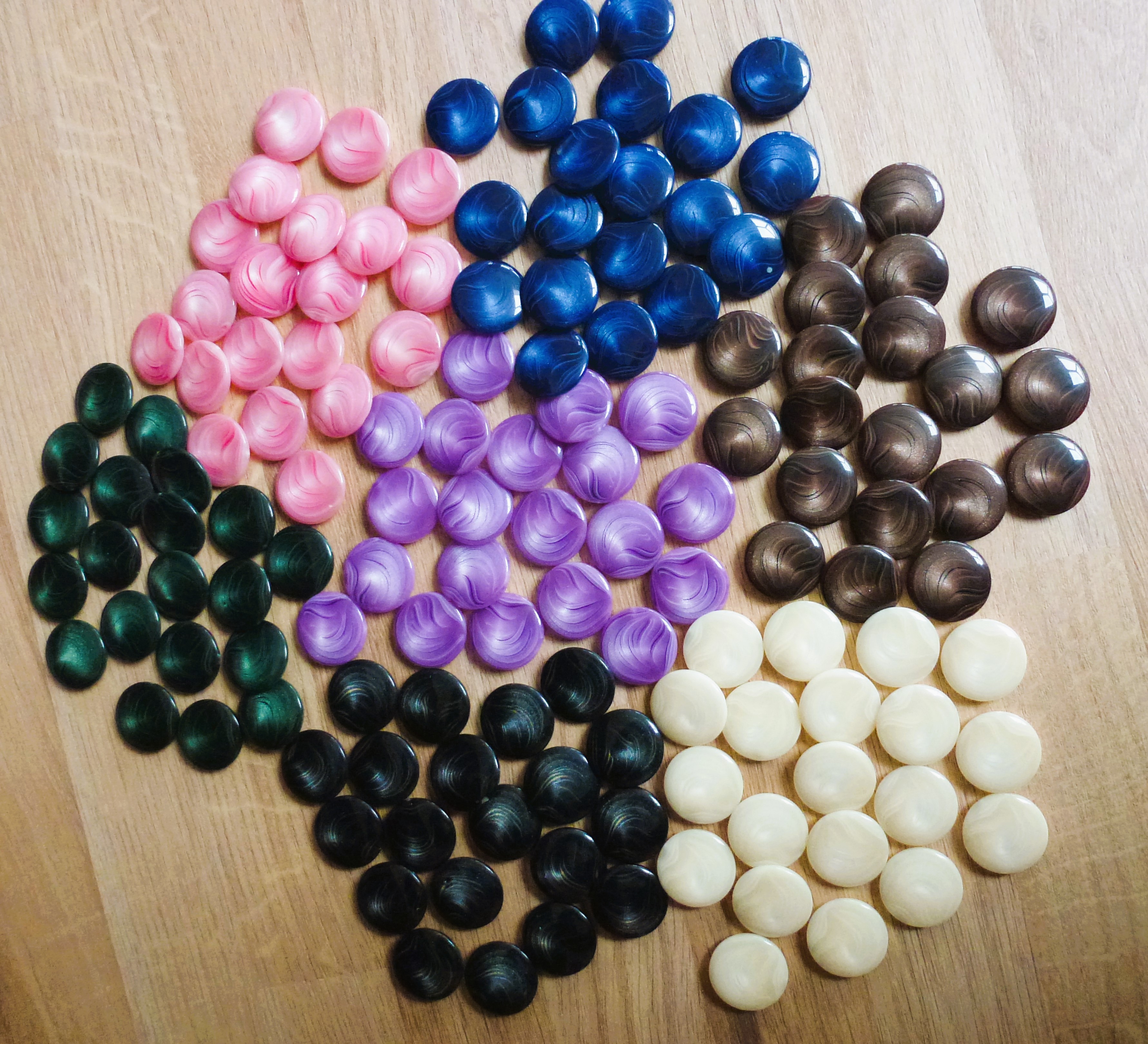 MARBLE Effect Buttons 20mm