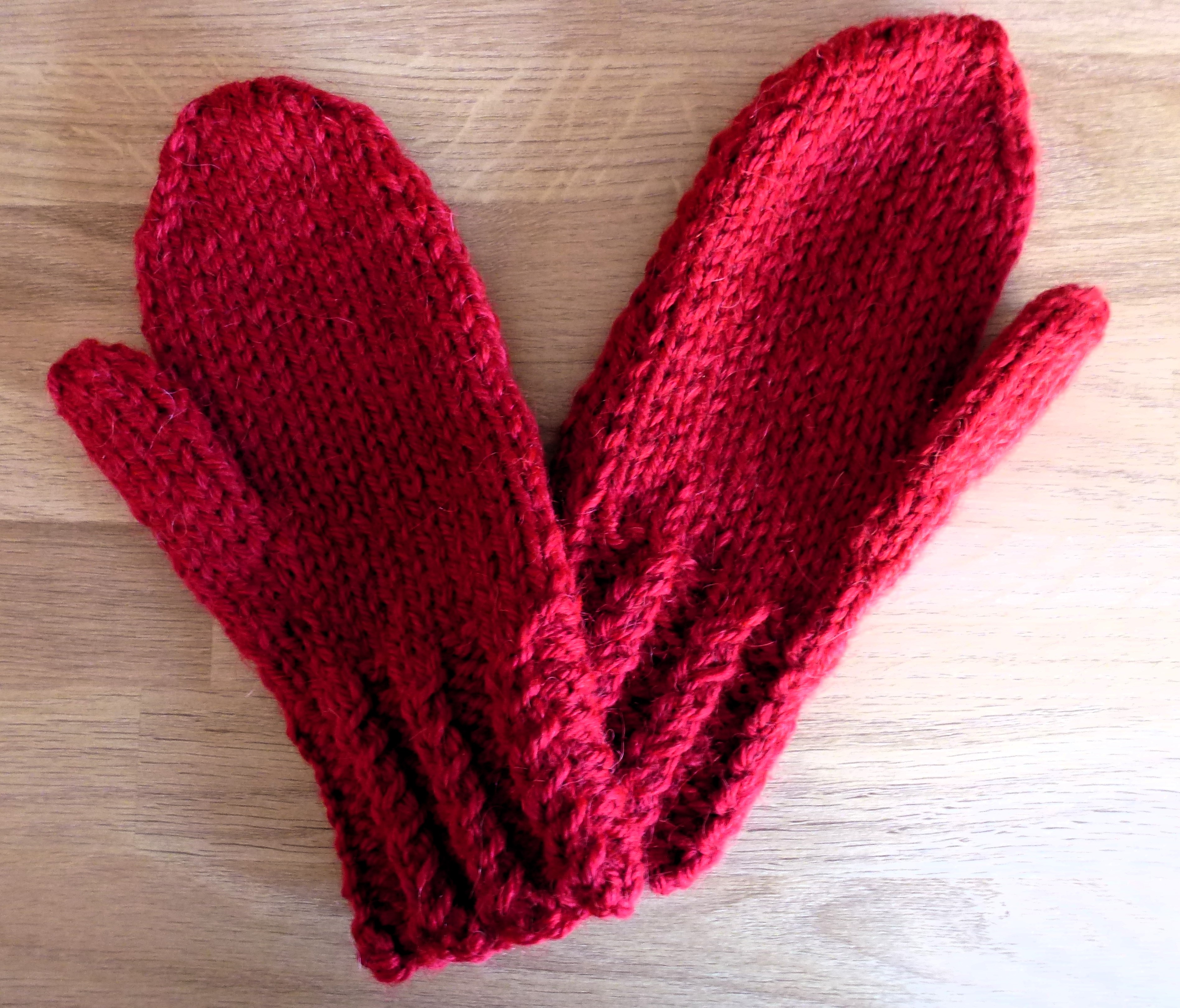 MITTENS - Hand Knitted