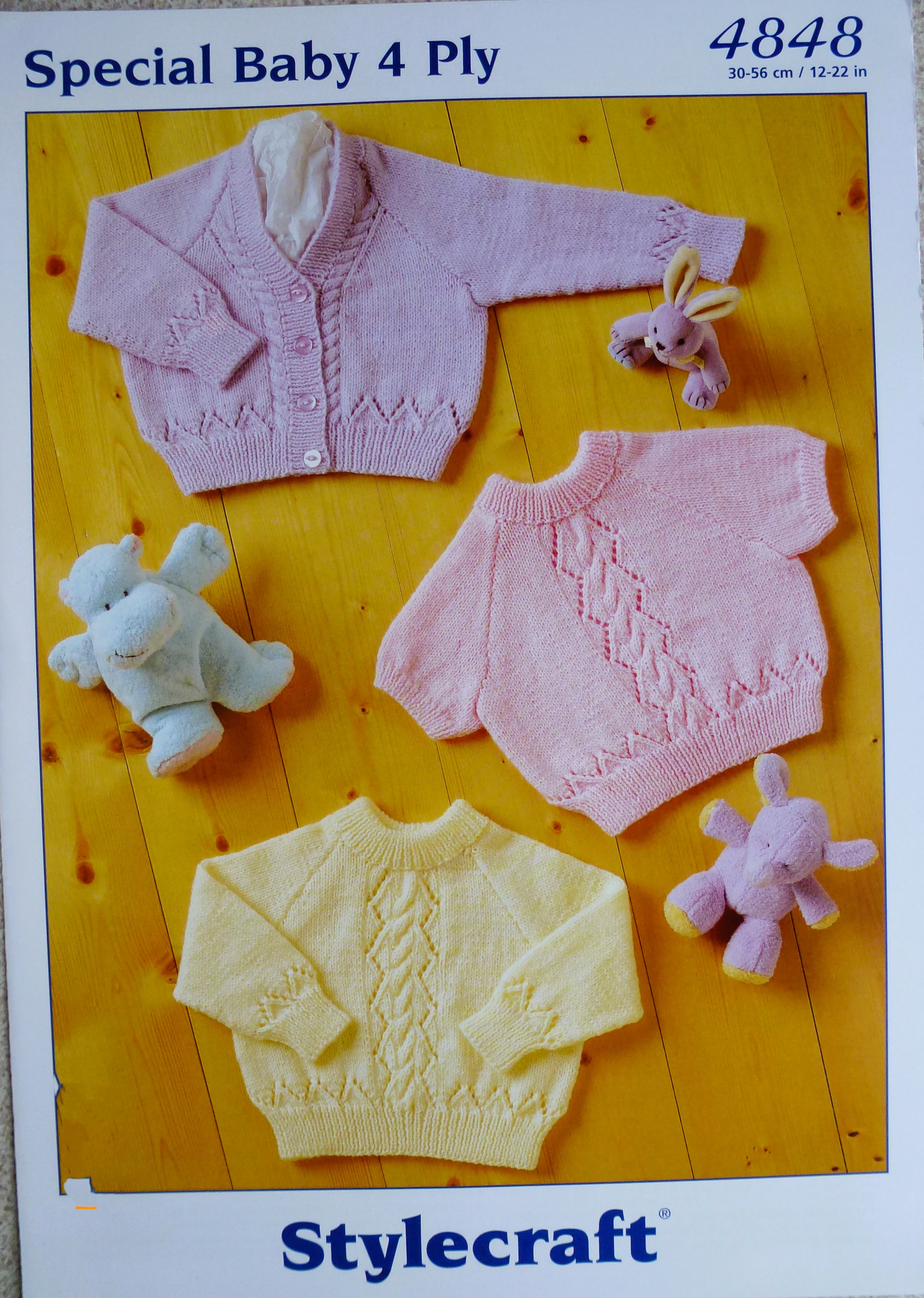 Stylecraft 4 ply & 3 ply Baby/Child Knitting Patterns