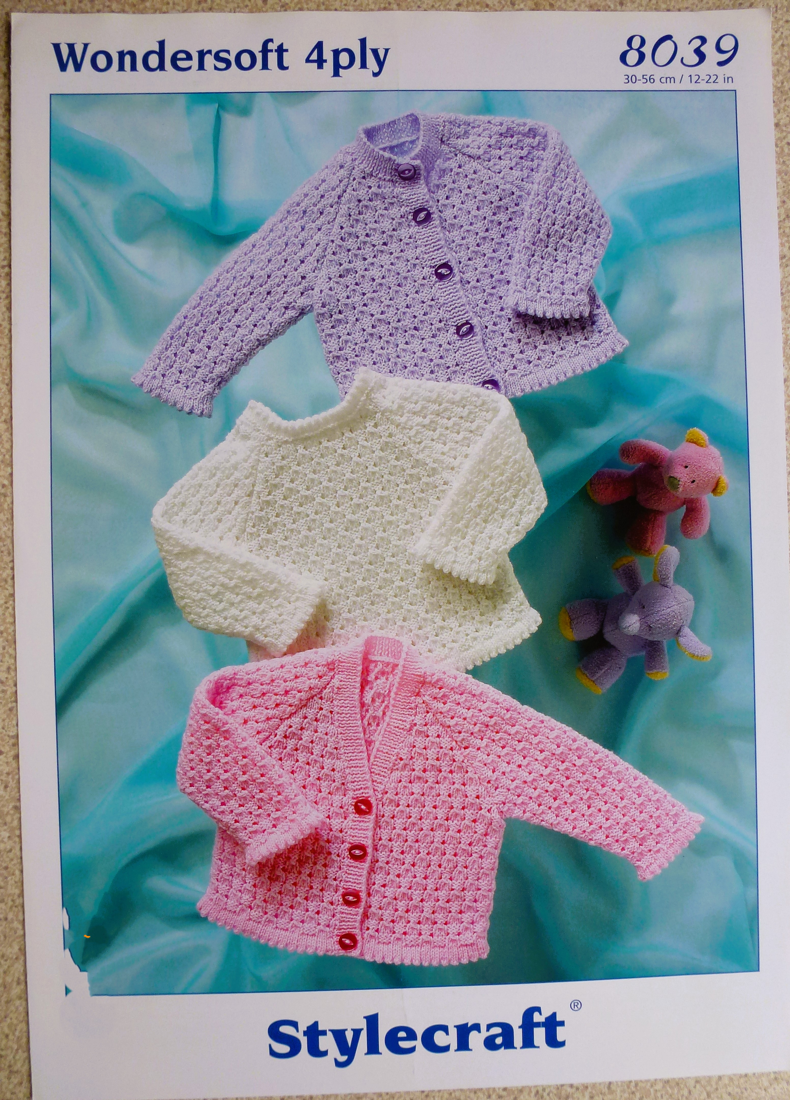 Stylecraft 4 ply & 3 ply Baby/Child Knitting Patterns