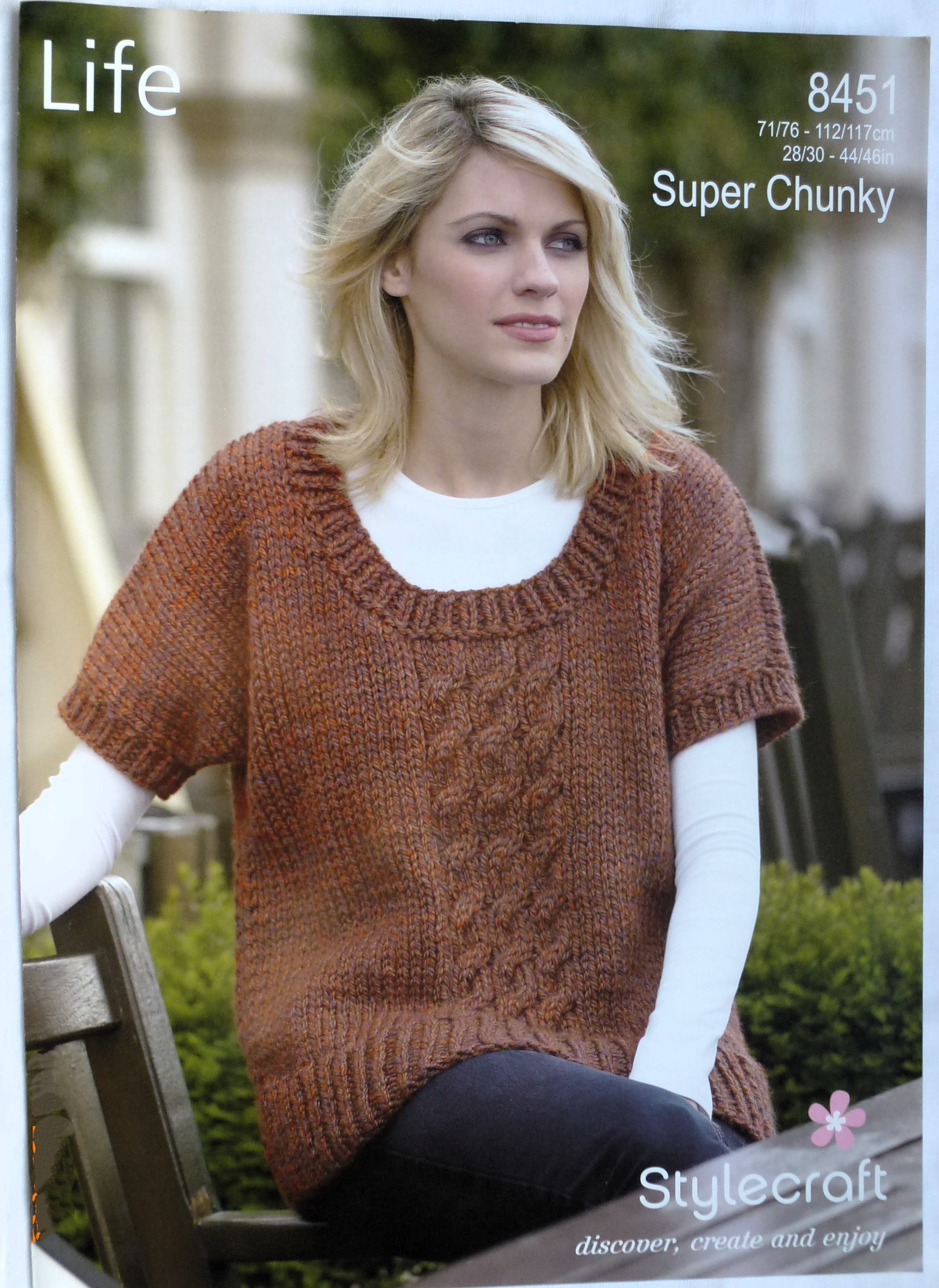 Stylecraft & King Cole SUPER CHUNKY Adult Knitting Patterns