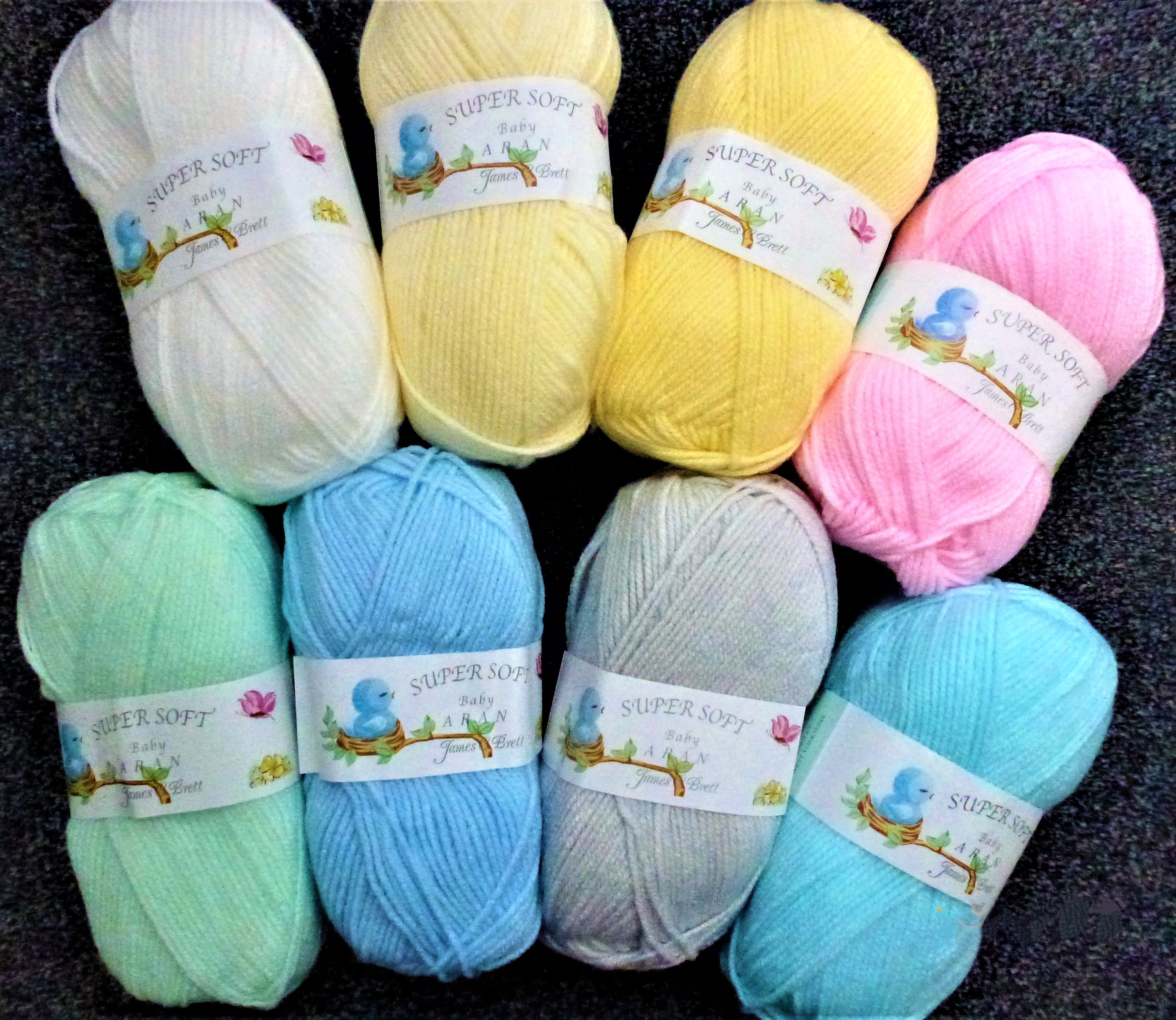 James Brett Super Soft Baby ARAN