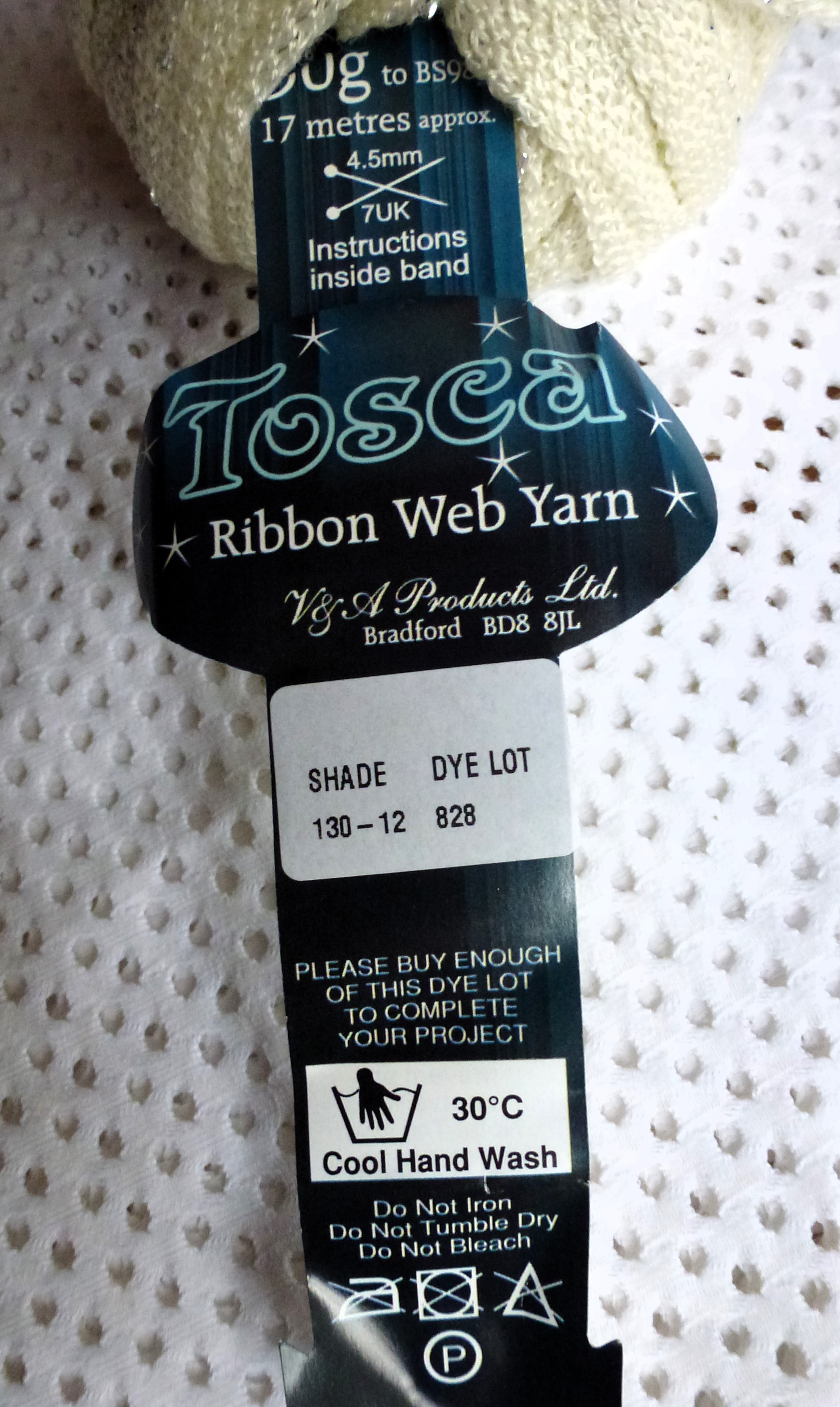 Tosca Ribbon Web FASHION Yarn  