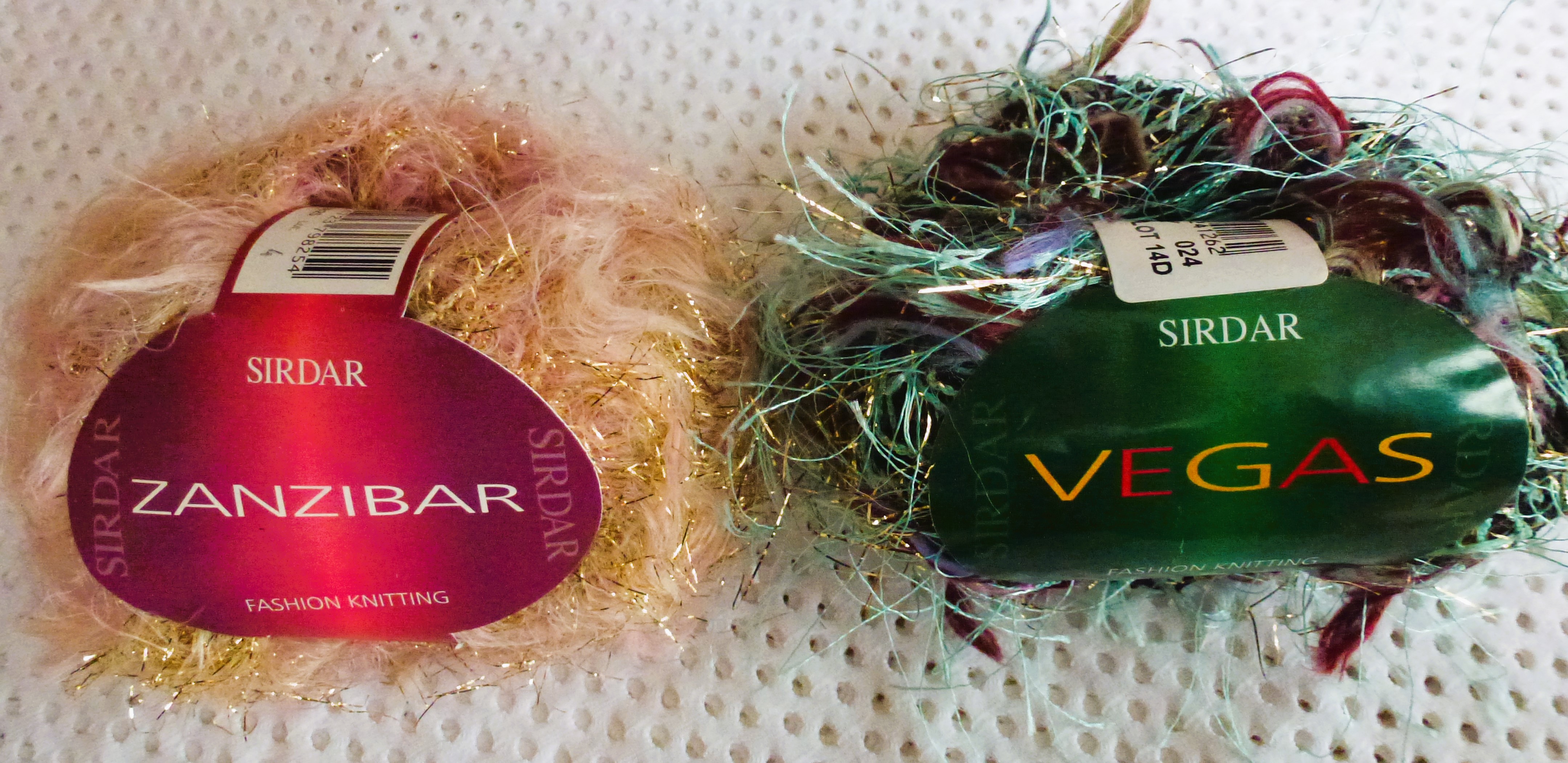 Sirdar Zanzibar & Vegas FASHION Yarns