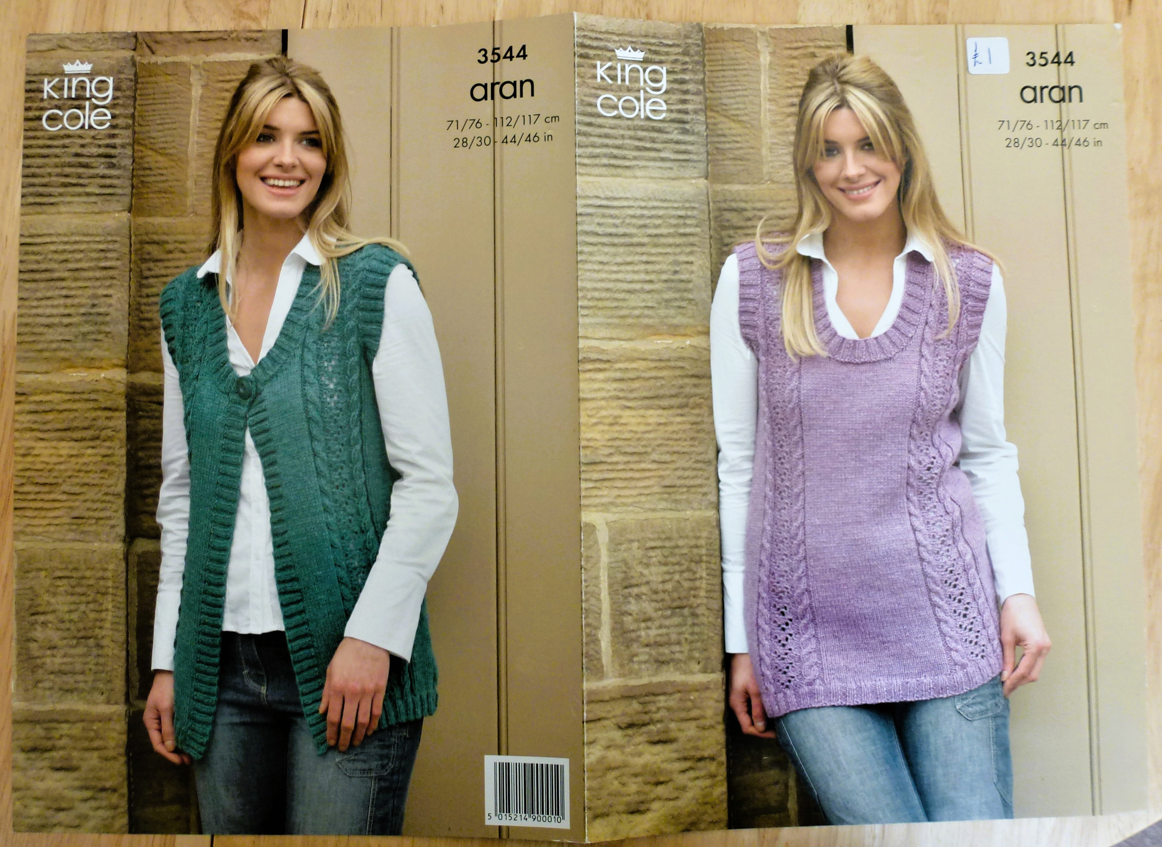 Assorted Makes ARAN Adult Knitting Patterns