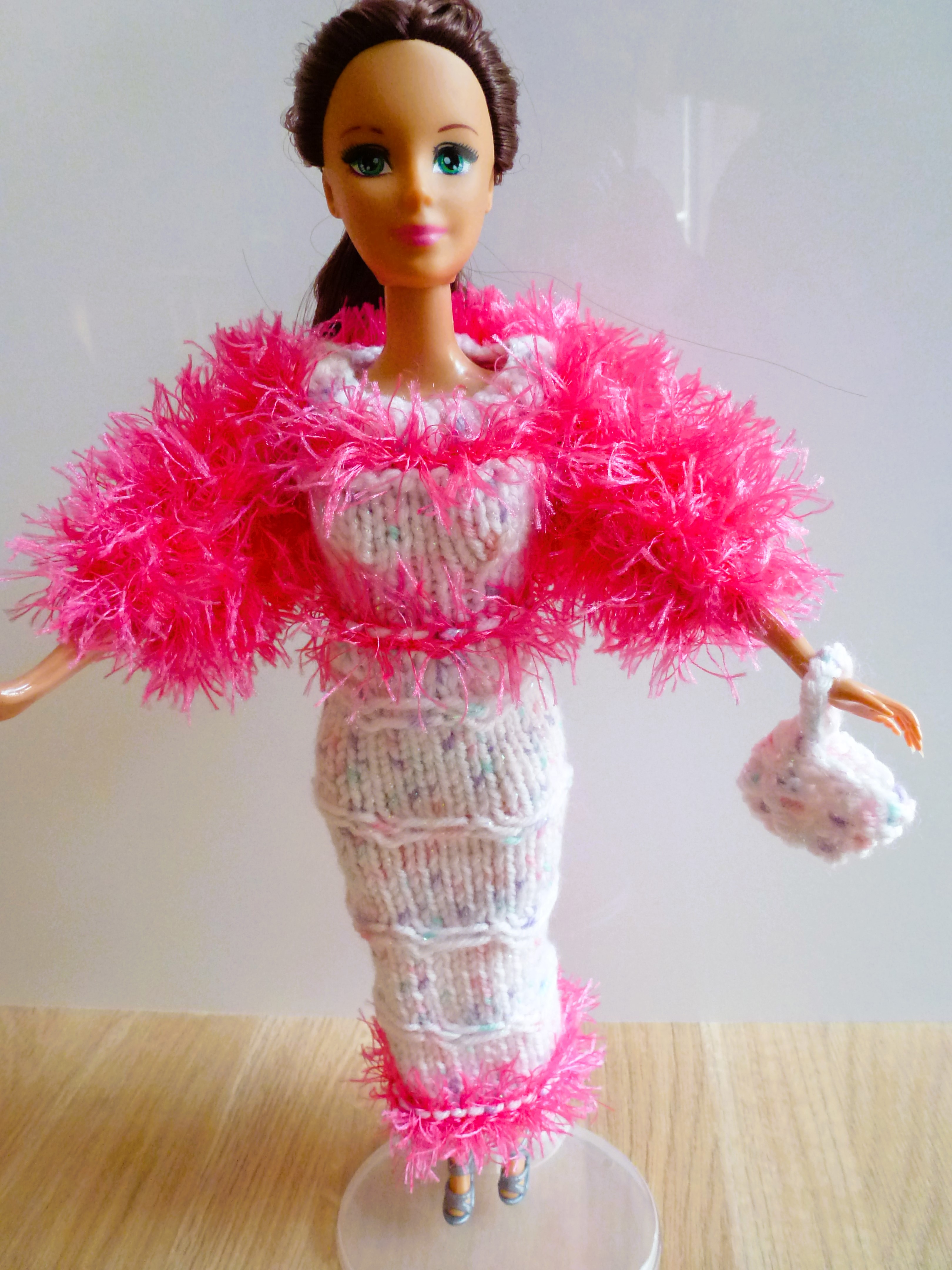 FASHION / BARBIE DOLL (11.5") Outfits - Hand Knitted