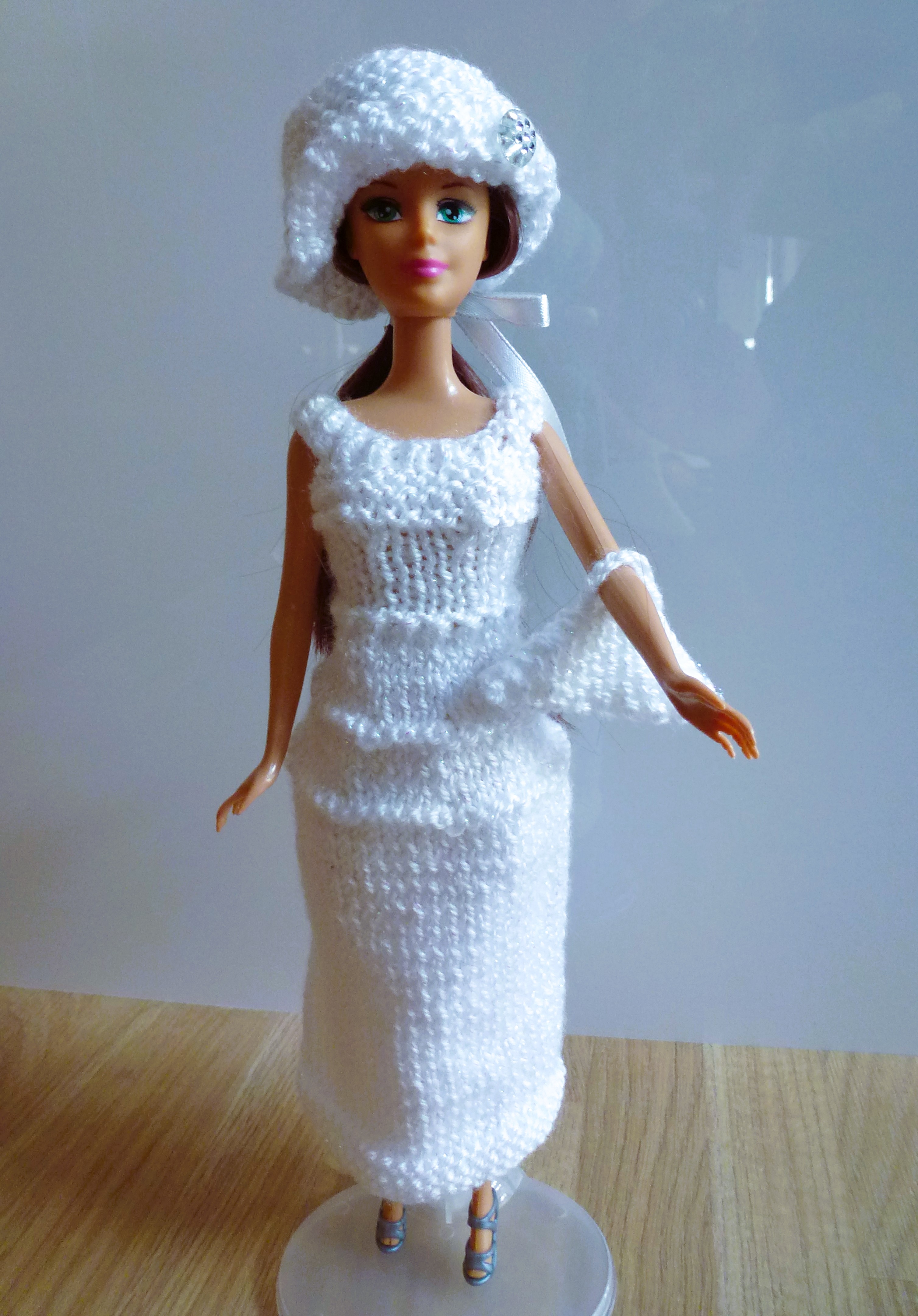 FASHION / BARBIE DOLL (11.5") Outfits - Hand Knitted