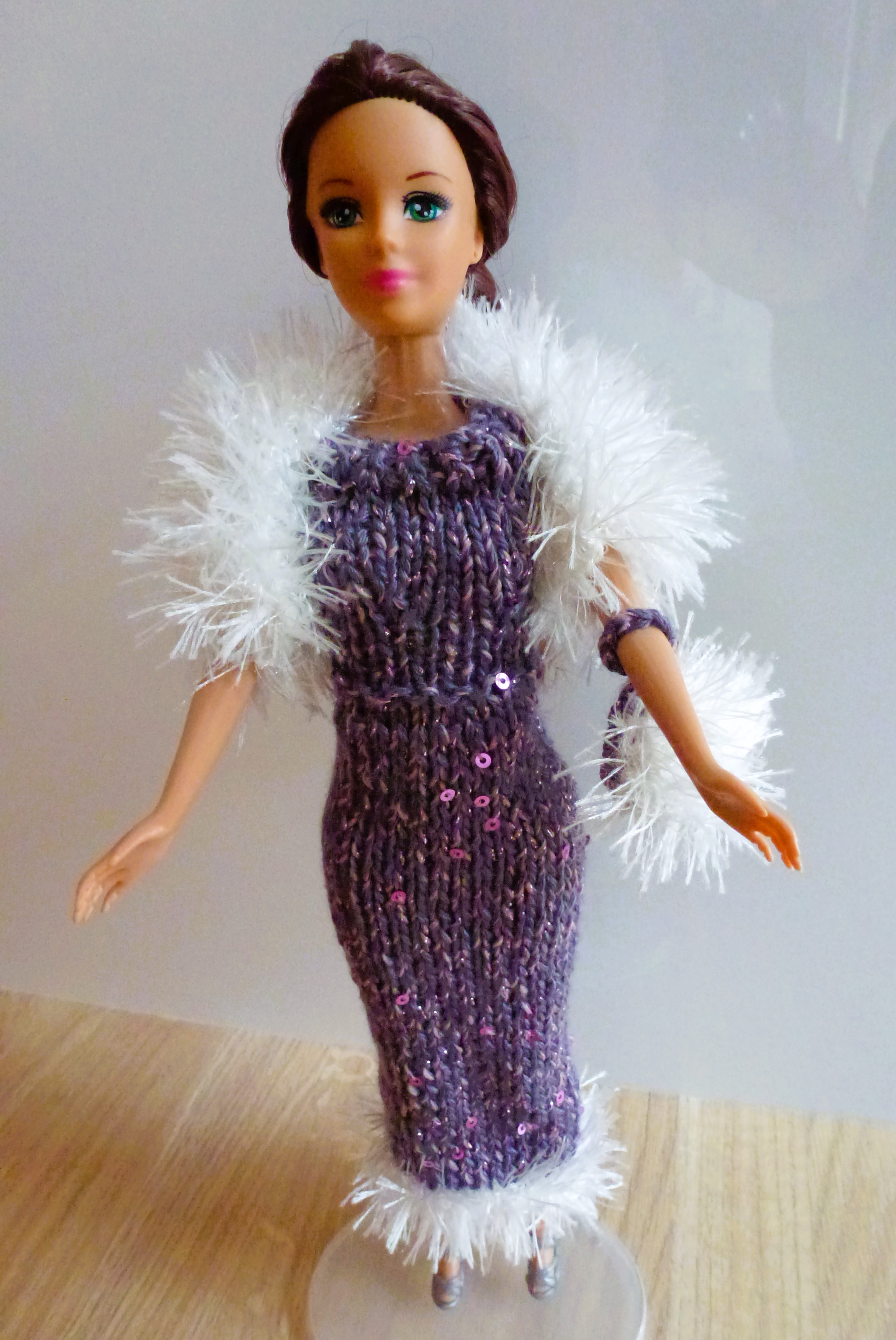 FASHION / BARBIE DOLL (11.5") Outfits - Hand Knitted