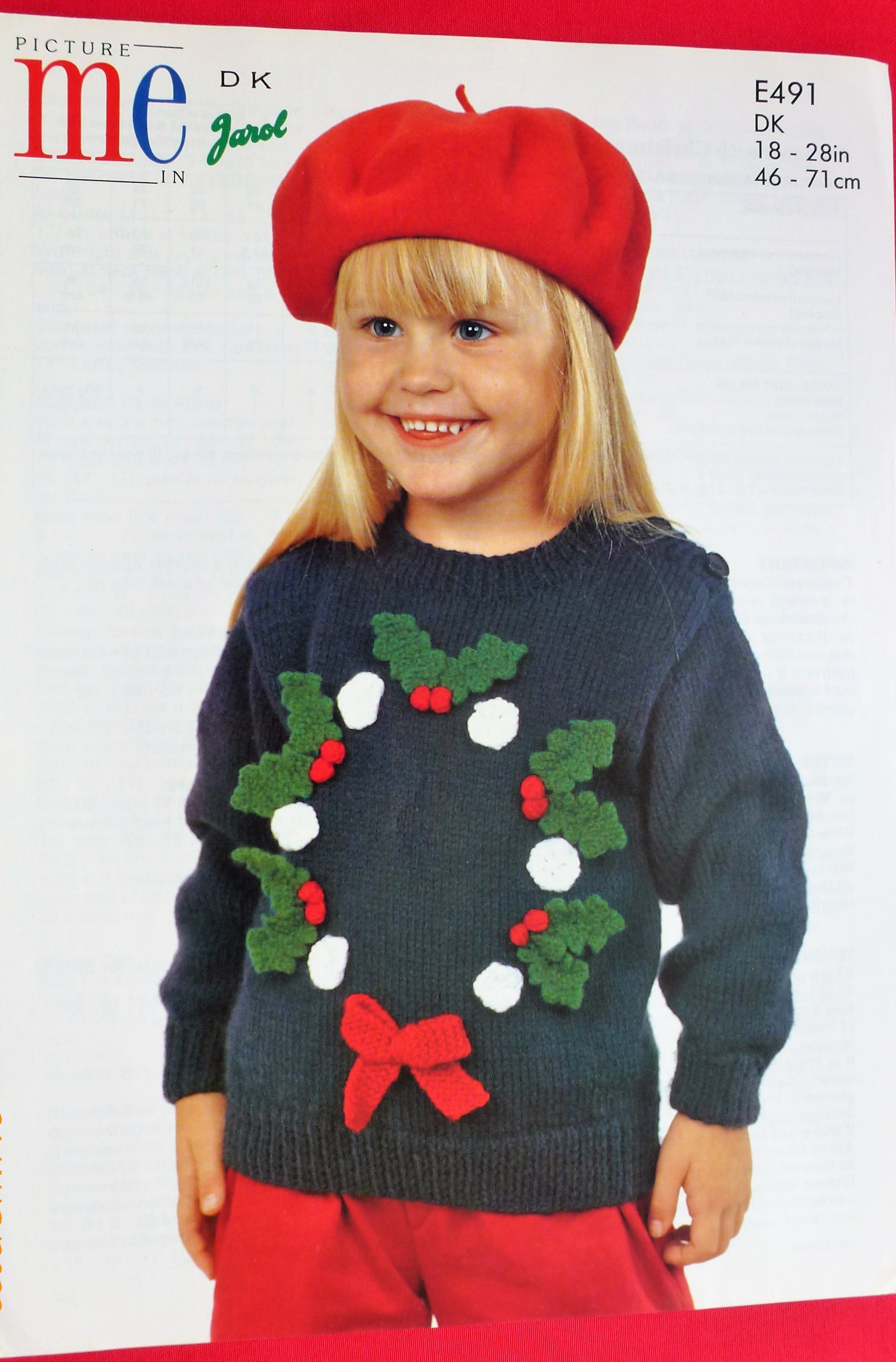 Assorted Makes CHRISTMAS DK Baby/Child Knitting Patterns
