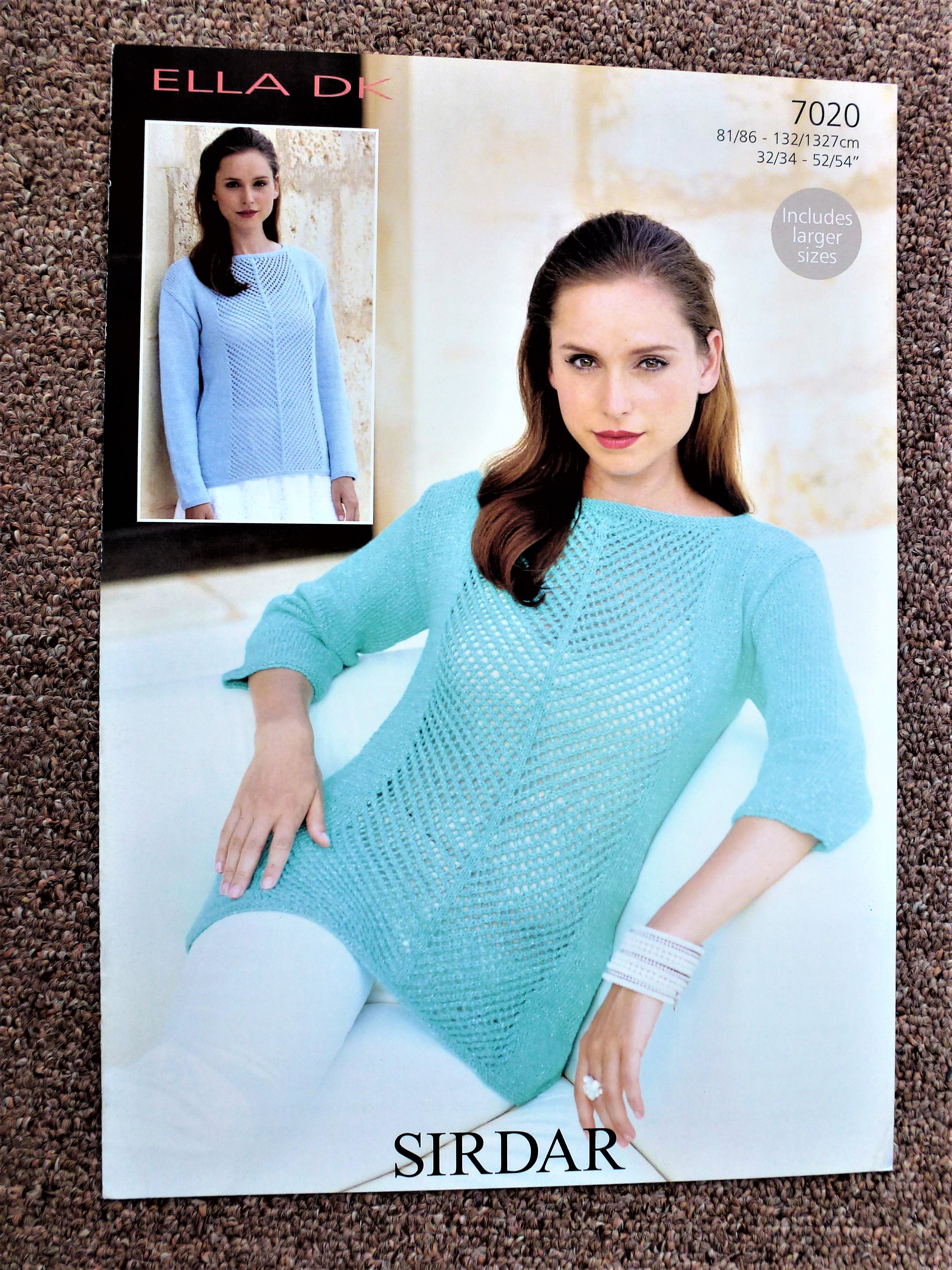 Sirdar DK Adult Knitting Patterns - Includes Larger Sizes