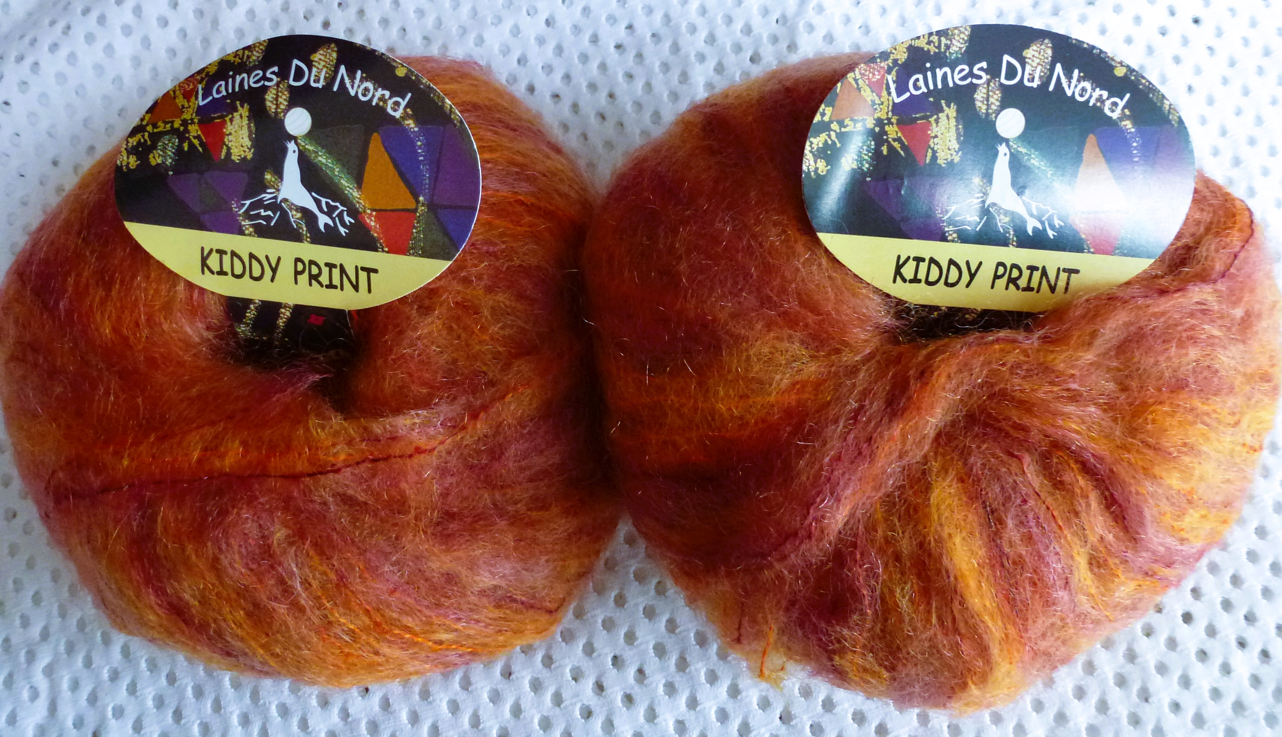 Laines Du Nord Kiddy Print MOHAIR Yarn