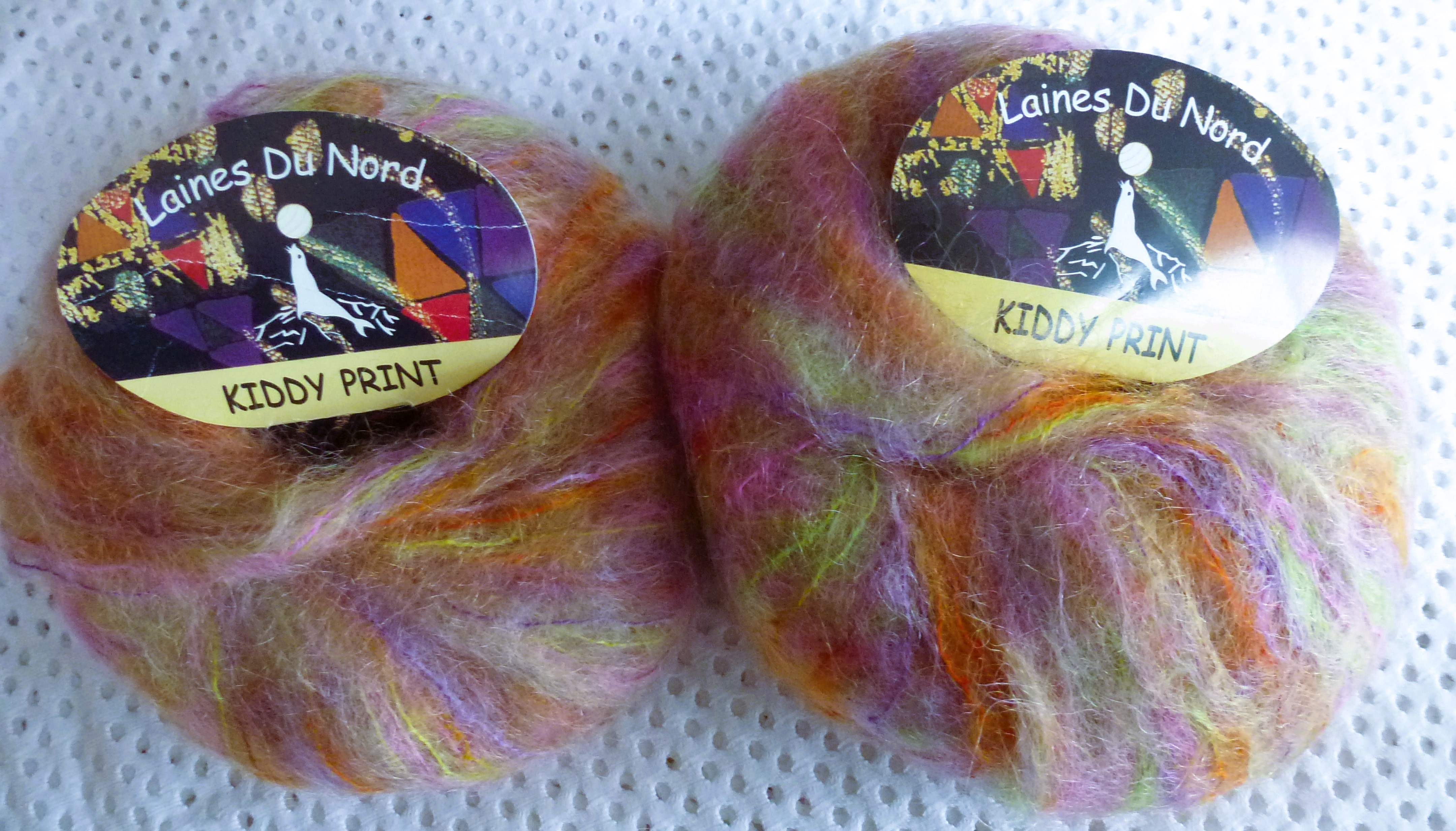 Laines Du Nord Kiddy Print MOHAIR Yarn