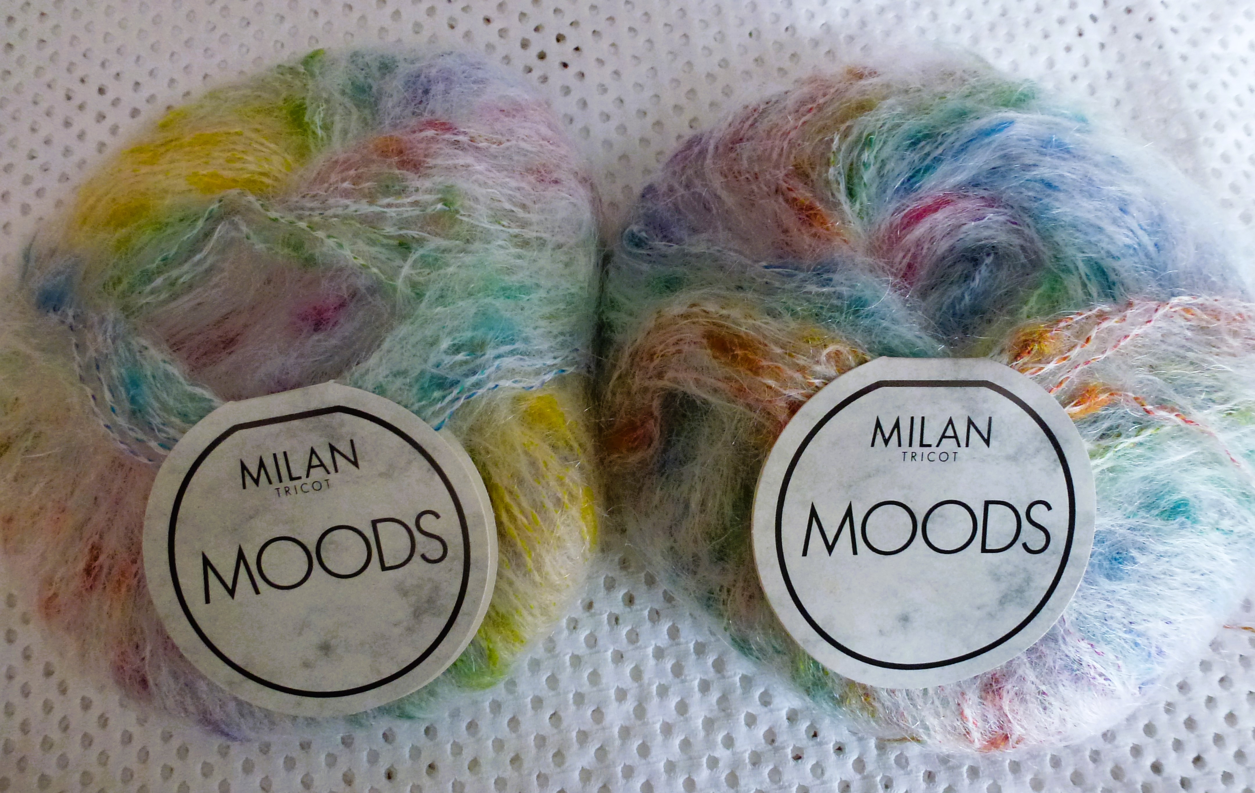 Milan Tricot MOODS Rainbow MOHAIR Yarn
