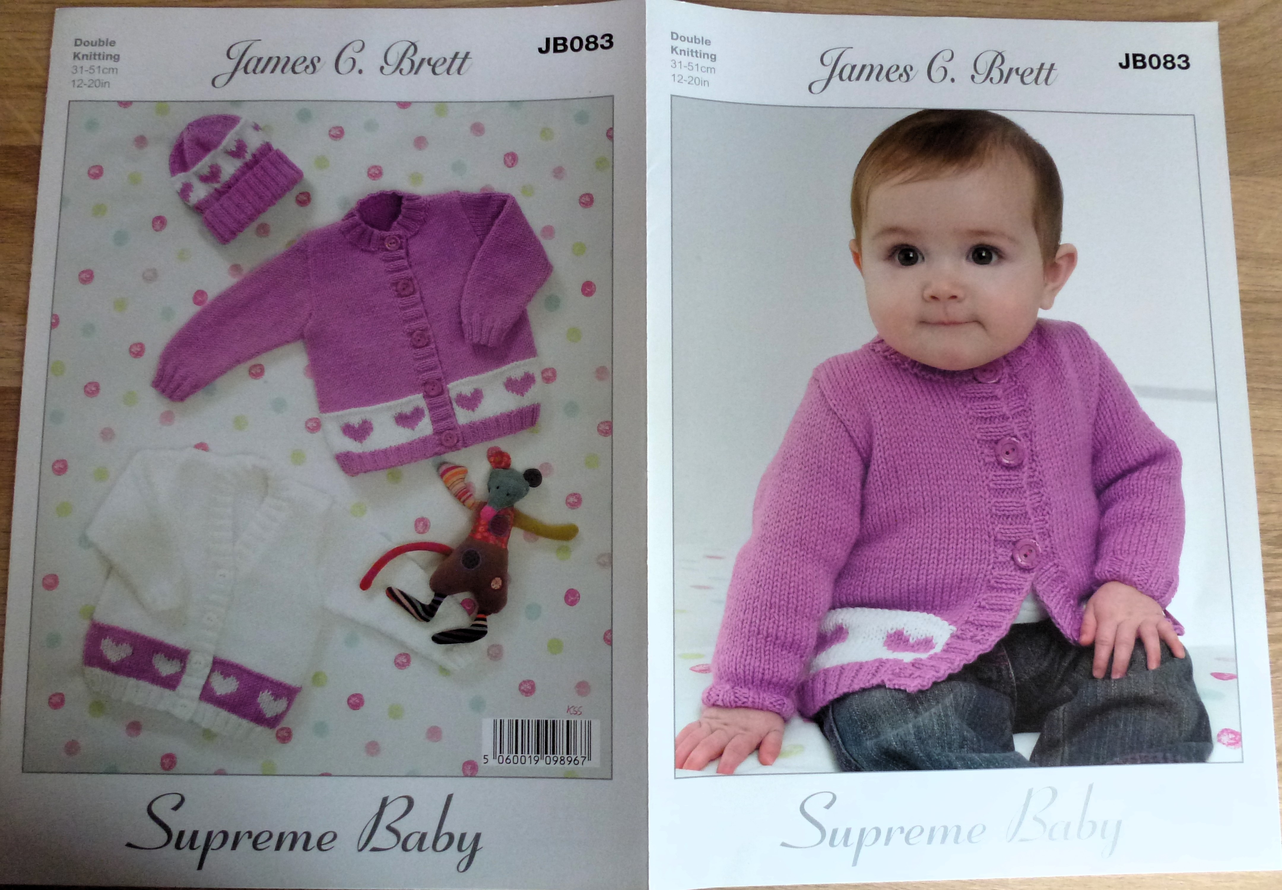 James Brett DK Baby/Child Knitting Patterns