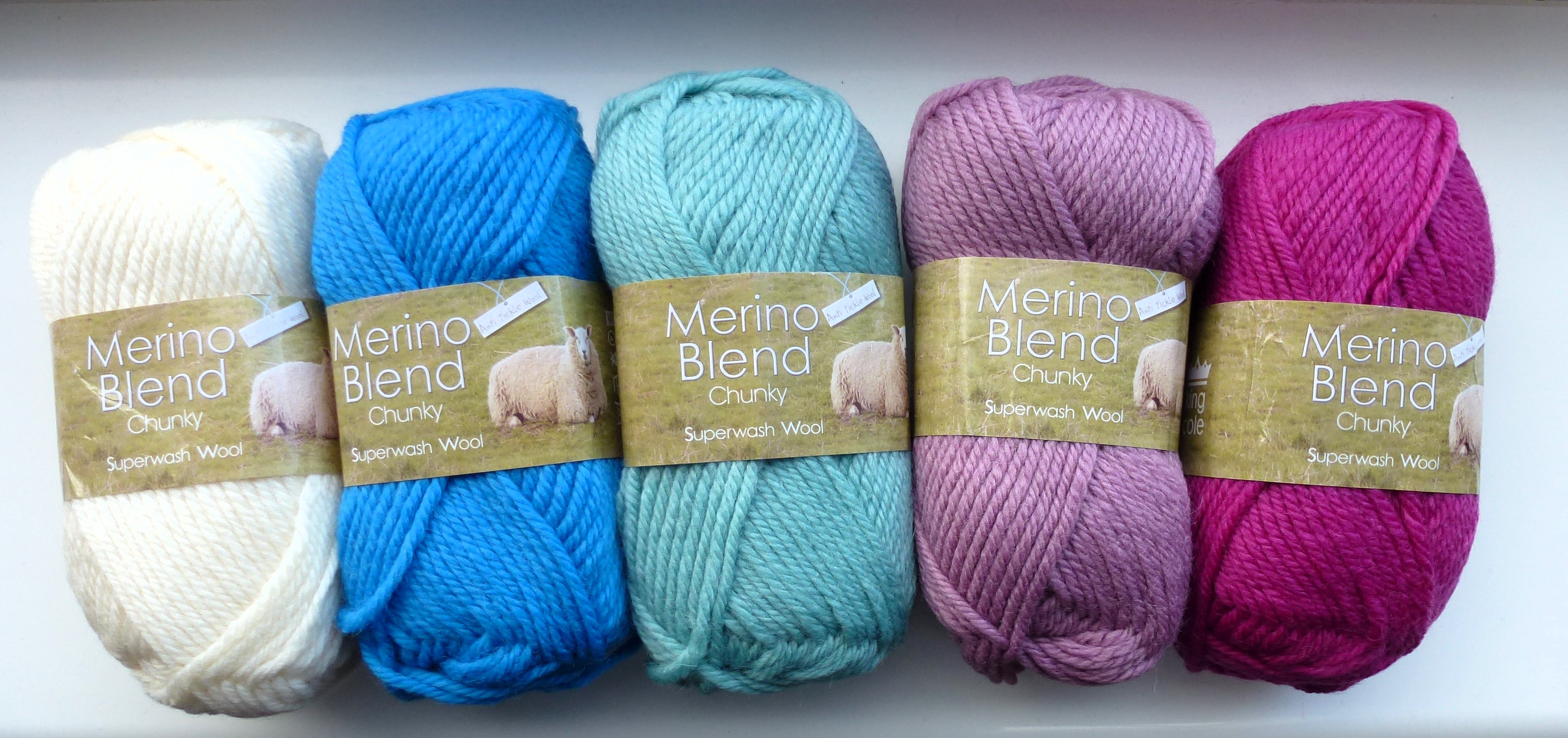 King Cole Merino 100% Superwash Wool CHUNKY