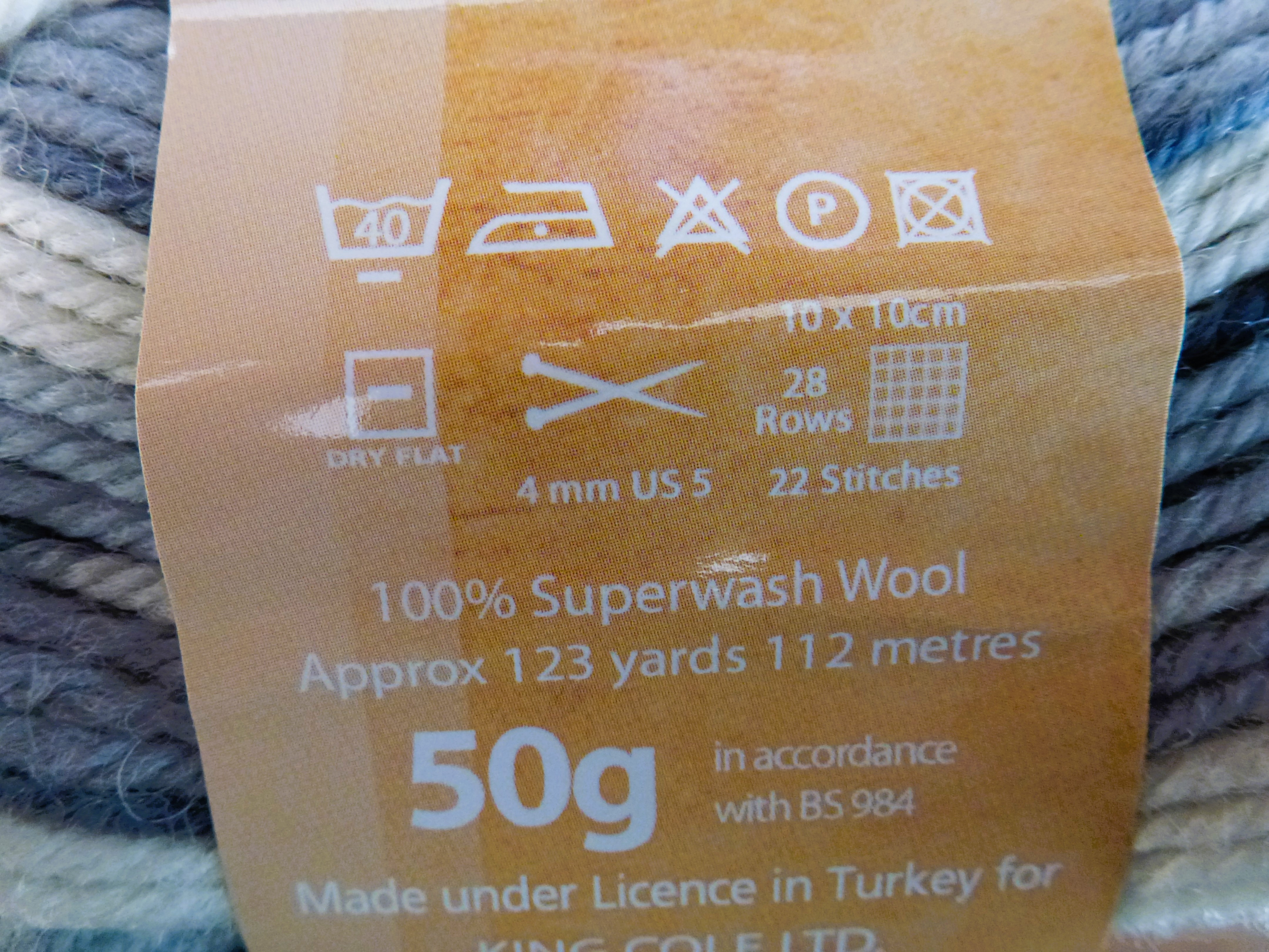 King Cole Merino 100% Superwash Wool DK Prints