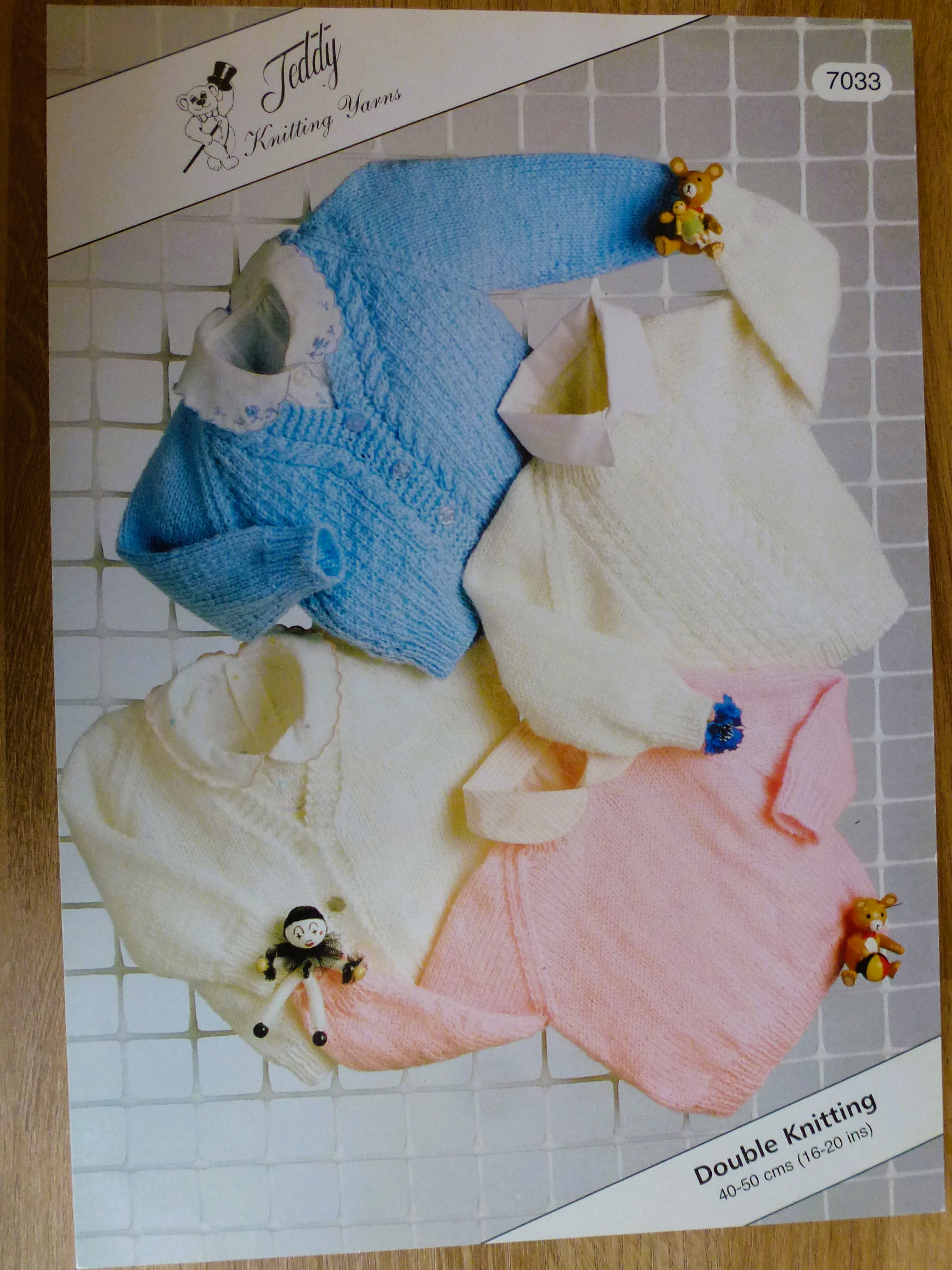 Teddy DK Baby/Child Knitting Patterns