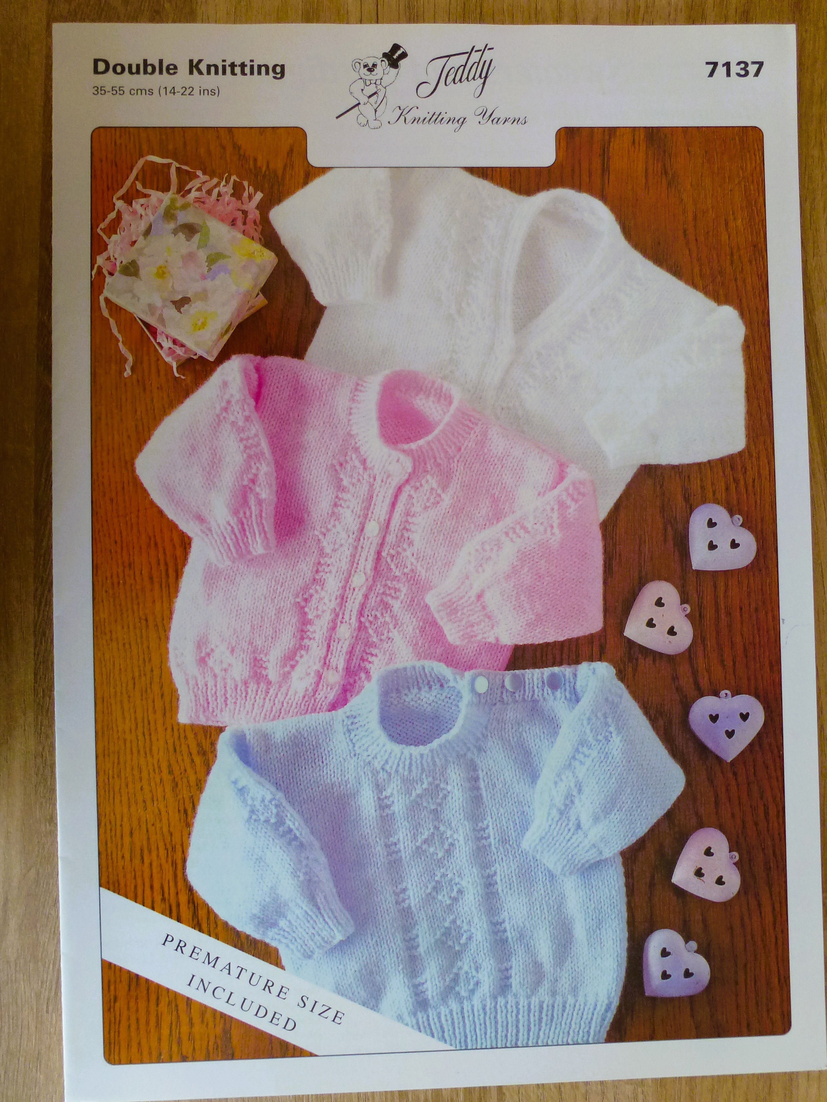 Teddy DK Baby/Child Knitting Patterns