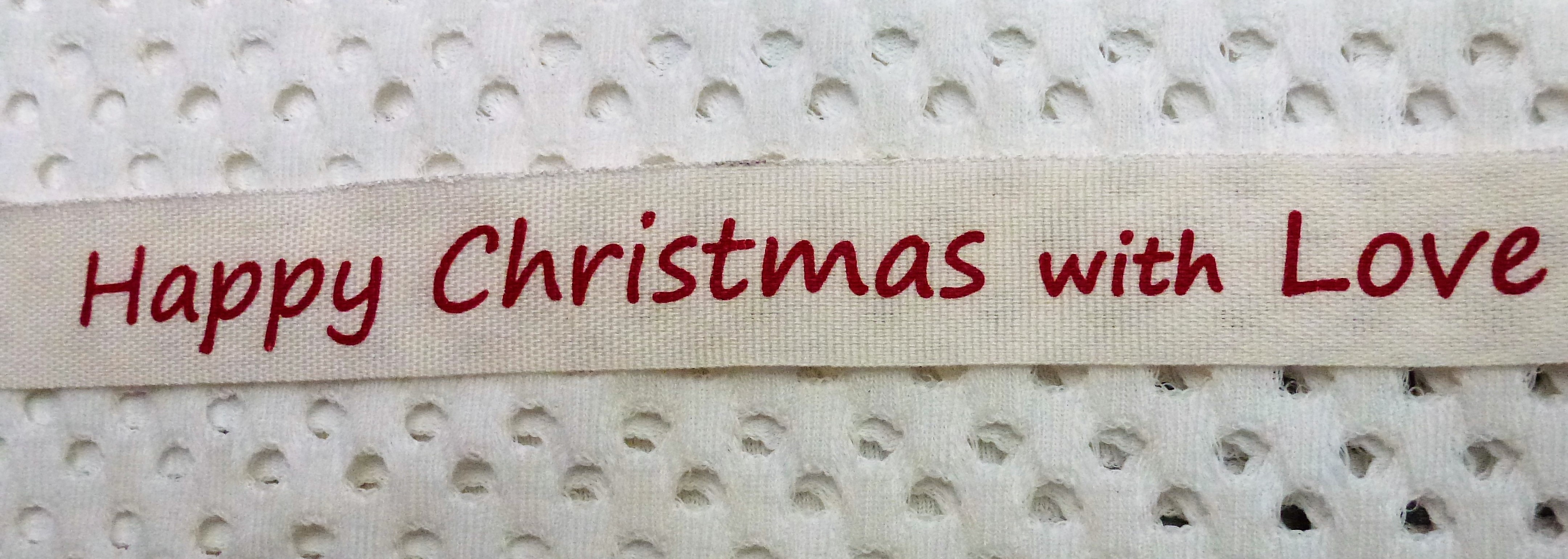 CHRISTMAS Ribbons - 15mm Various Designs