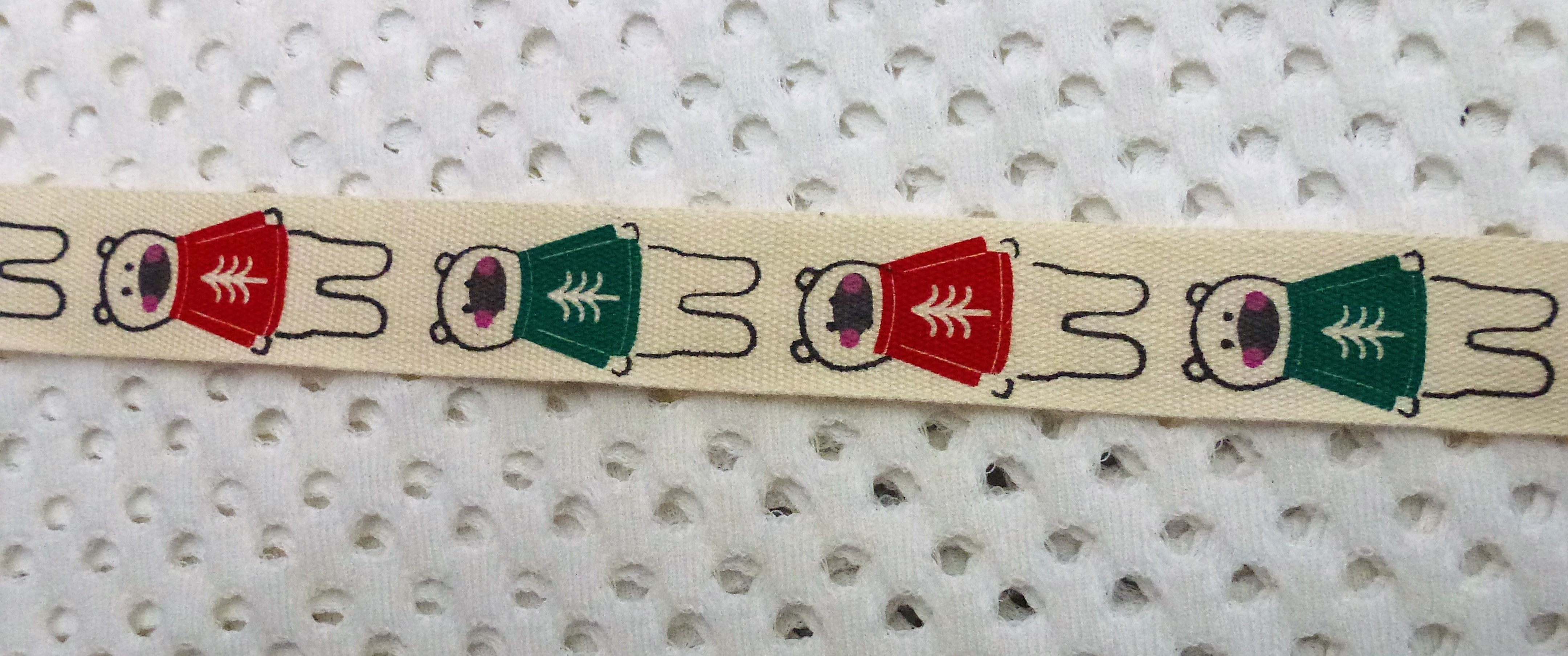 CHRISTMAS Ribbons - 15mm Various Designs