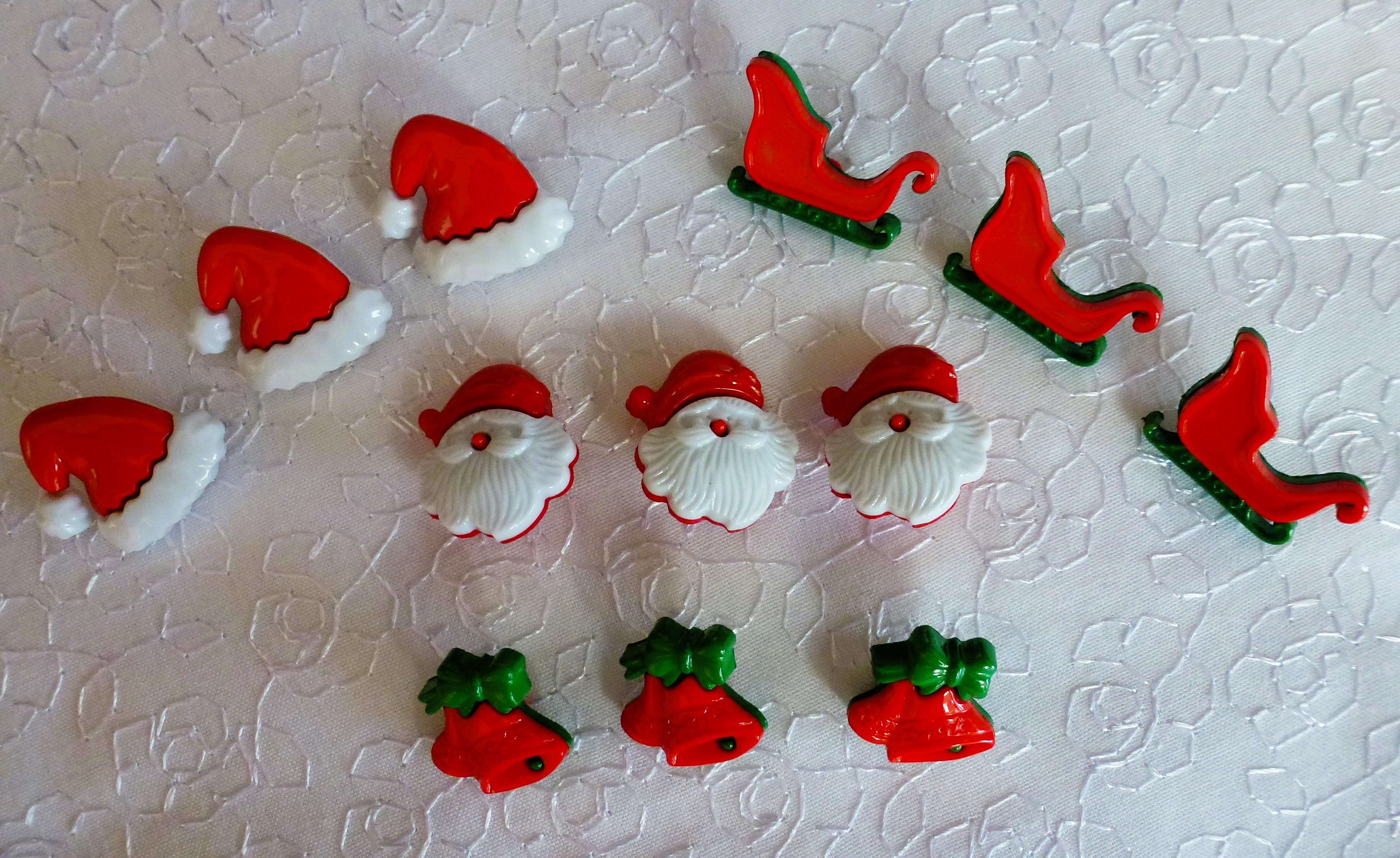 CHRISTMAS Buttons 18mm, 21mm & 25mm