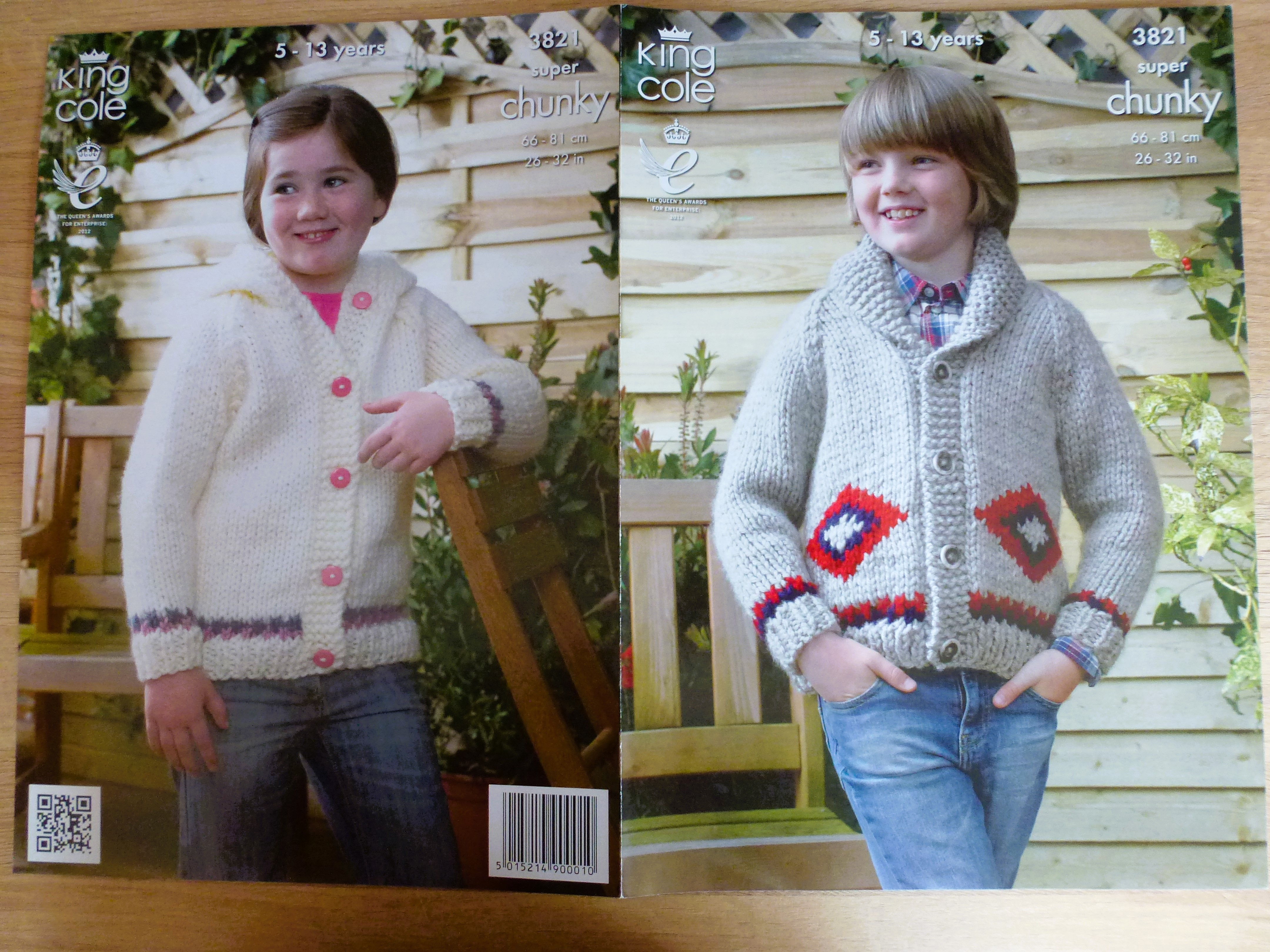 King Cole & Stylecraft SUPER CHUNKY Childrens Knitting Patterns