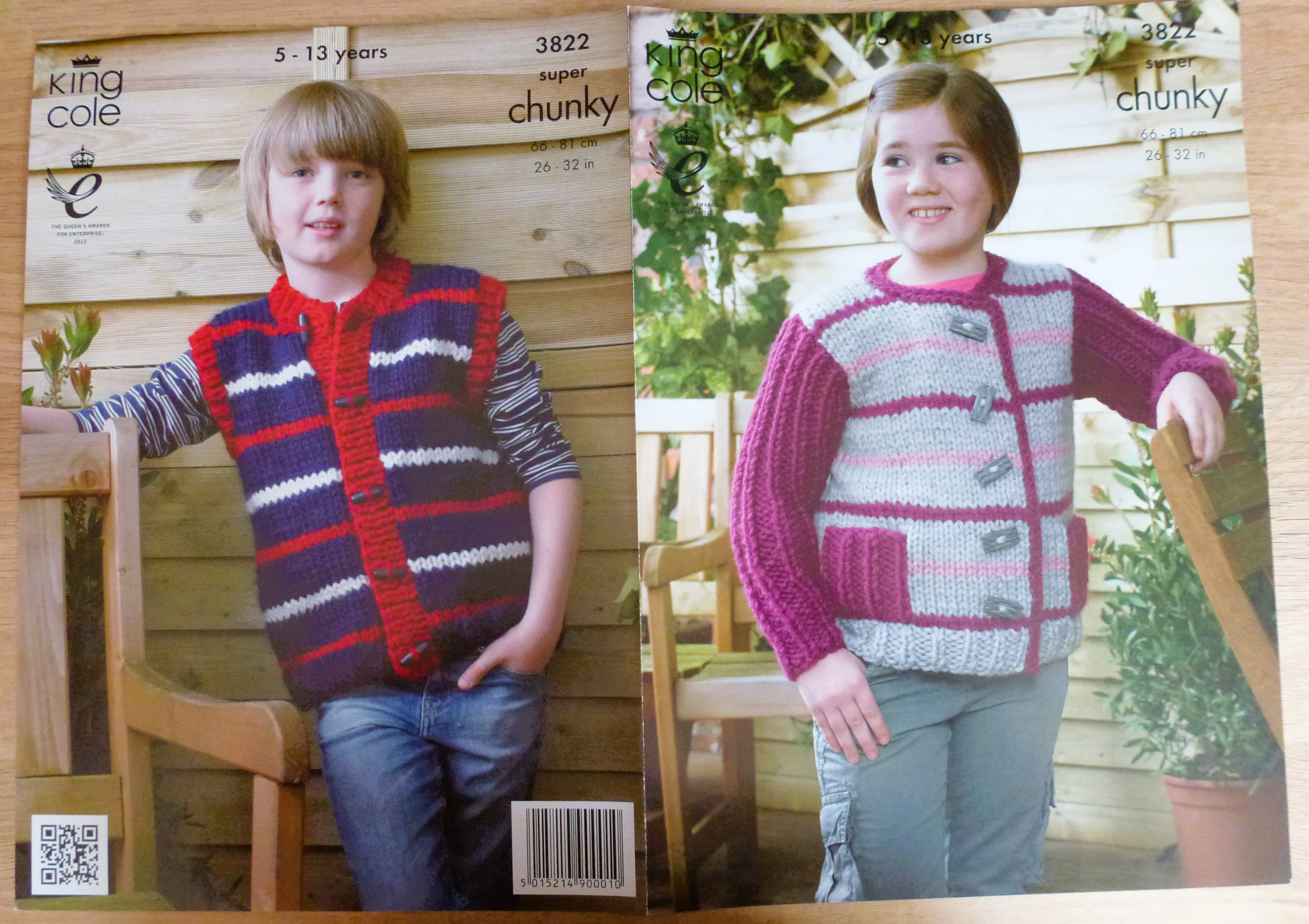 King Cole & Stylecraft SUPER CHUNKY Childrens Knitting Patterns