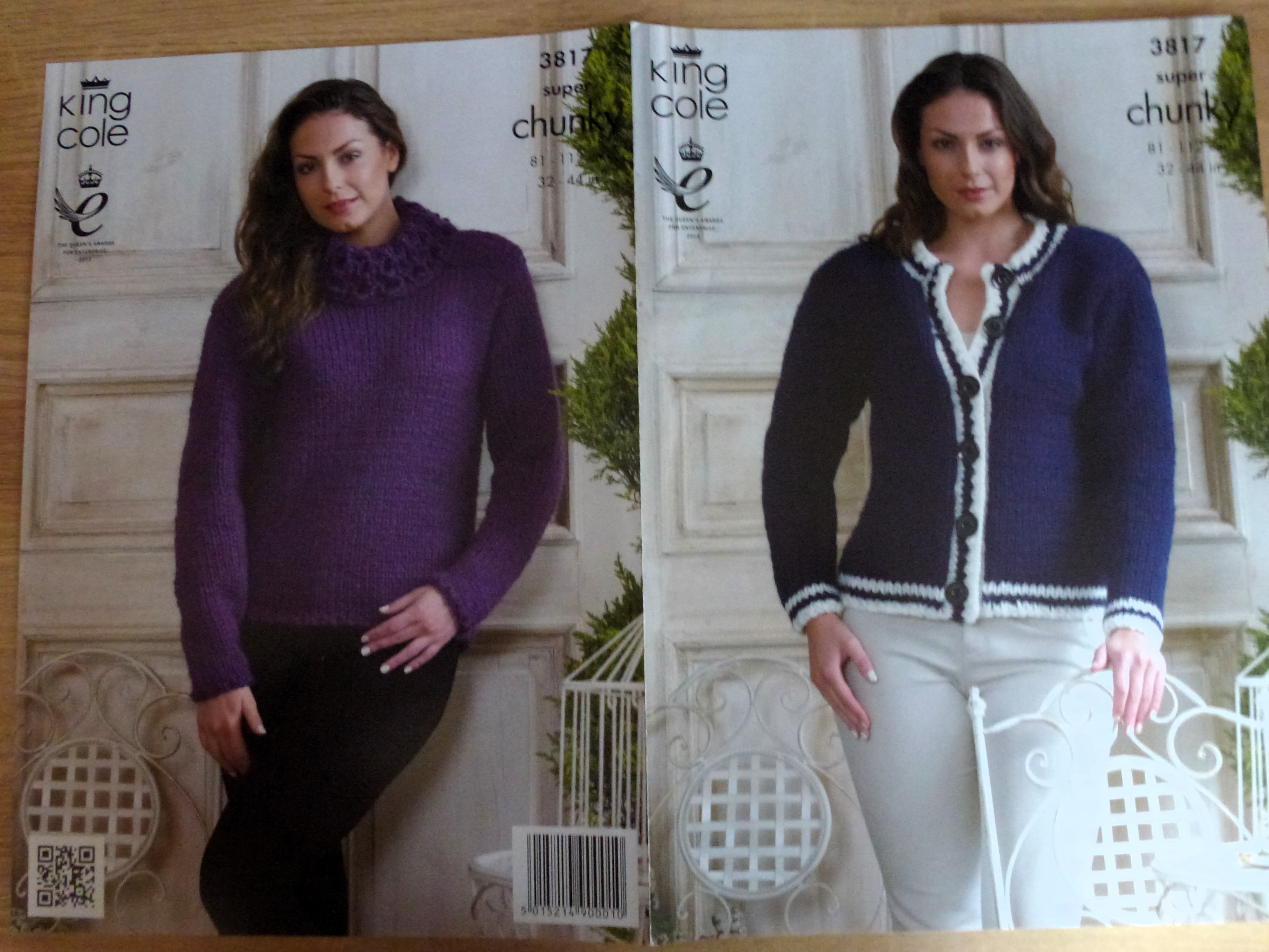 King Cole SUPER CHUNKY Adult Knitting Patterns