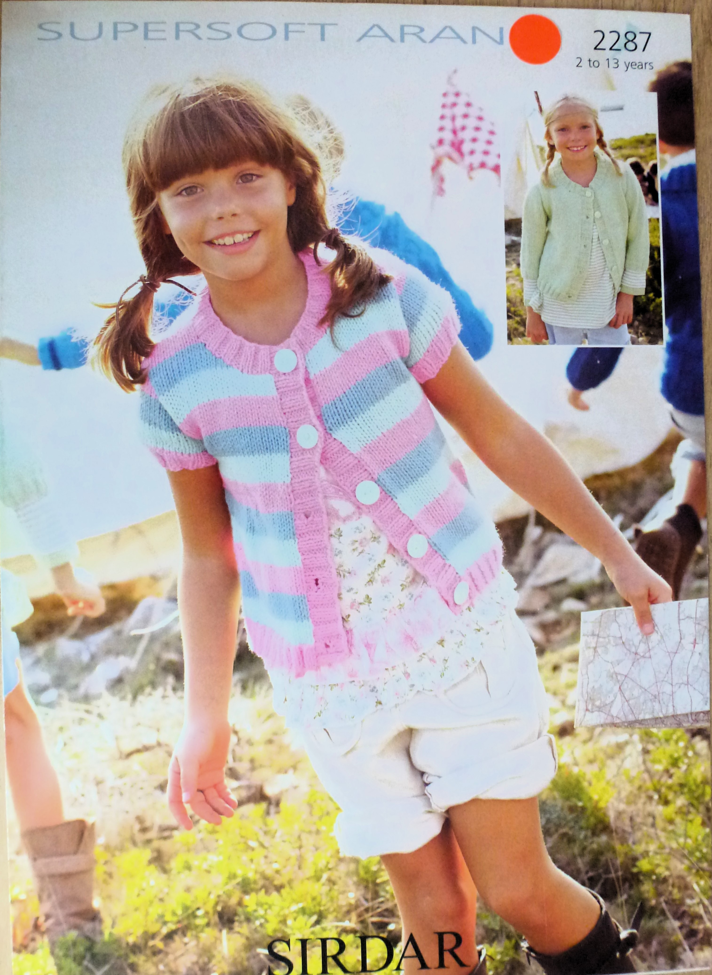 Assorted Makes ARAN Baby/Child Knitting Patterns