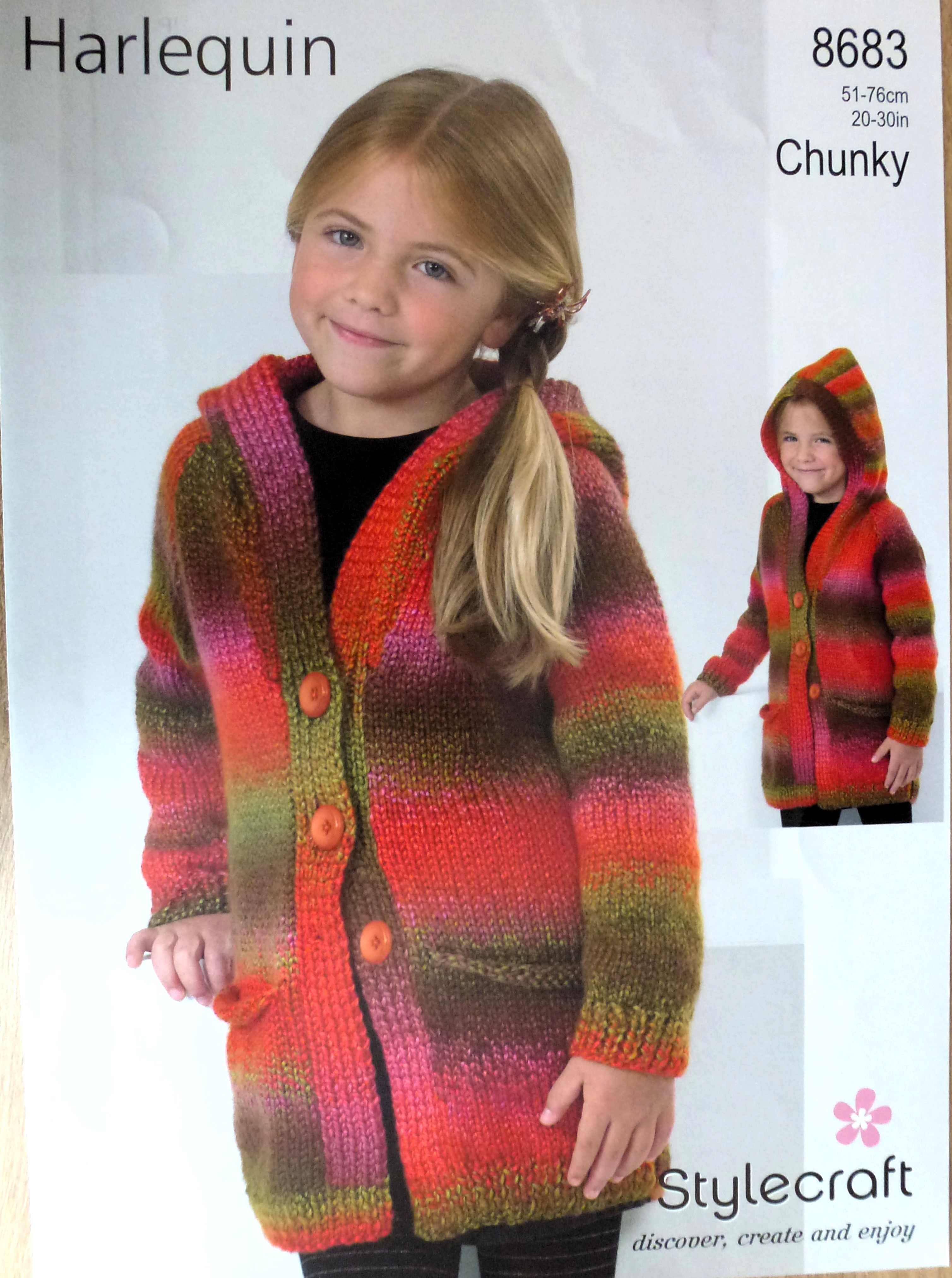 Stylecraft CHUNKY Baby/Child Knitting Patterns