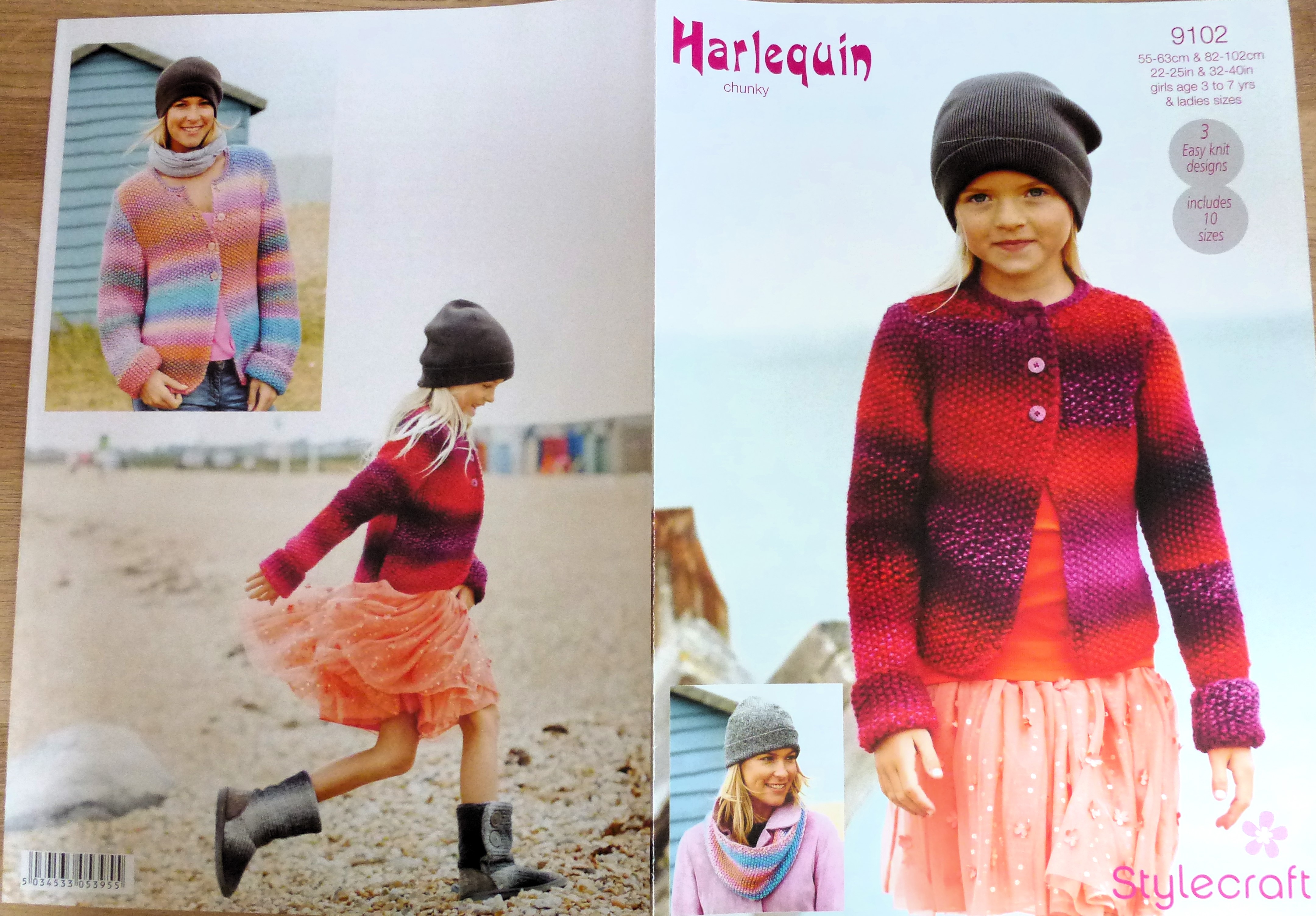 Stylecraft CHUNKY Baby/Child Knitting Patterns